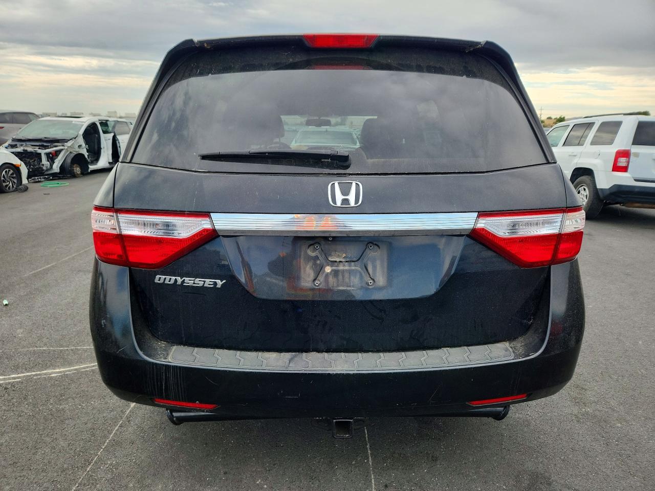 2013 Honda Odyssey Exl Black vin: 5FNRL5H68DB045909