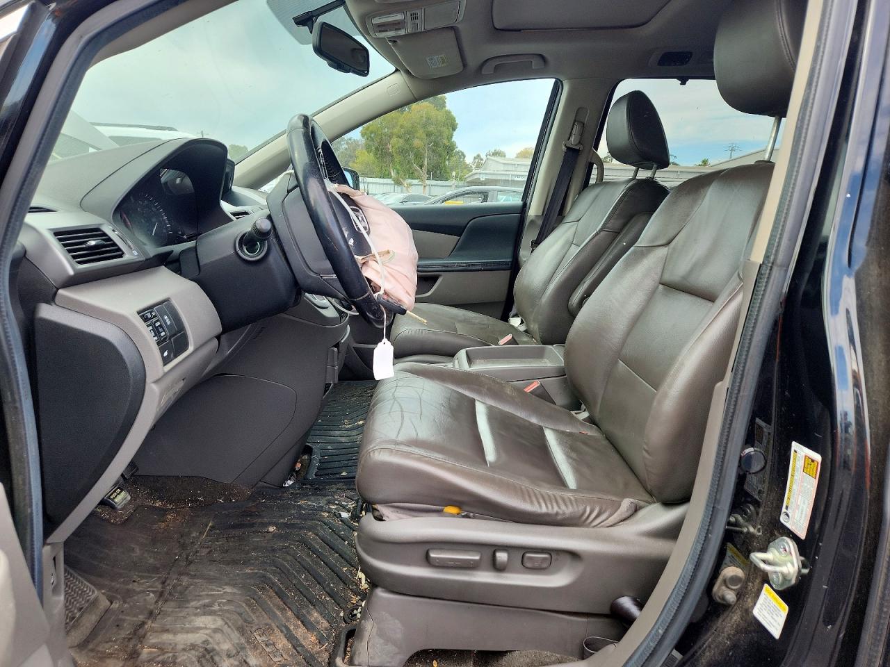 2013 Honda Odyssey Exl Black vin: 5FNRL5H68DB045909