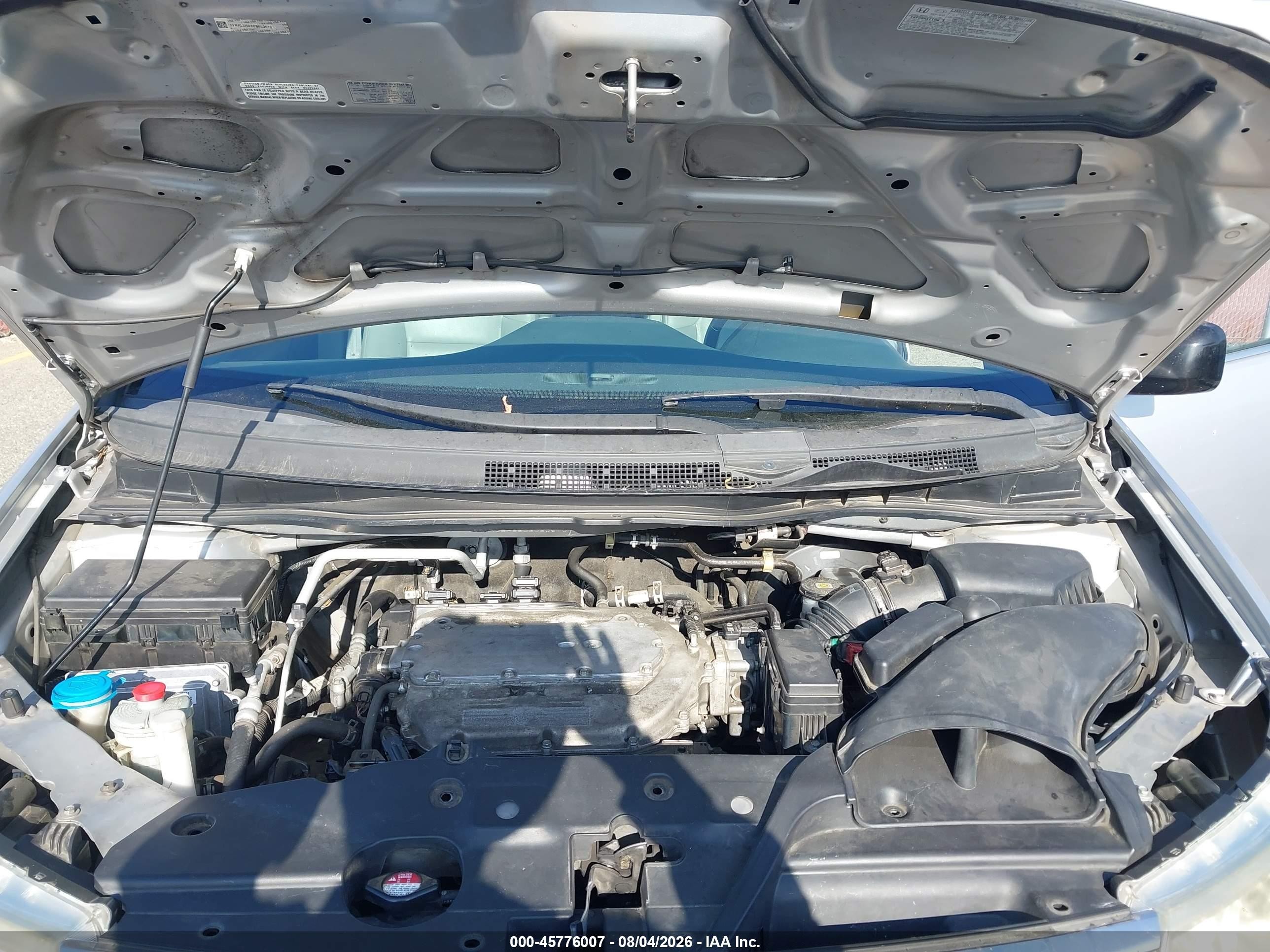 2013 Honda Odyssey Ex-l Серебряный vin: 5FNRL5H68DB060510