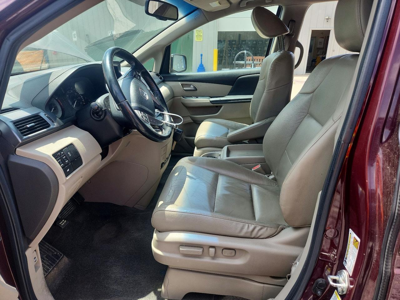 2013 Honda Odyssey Exl Burgundy vin: 5FNRL5H68DB061060