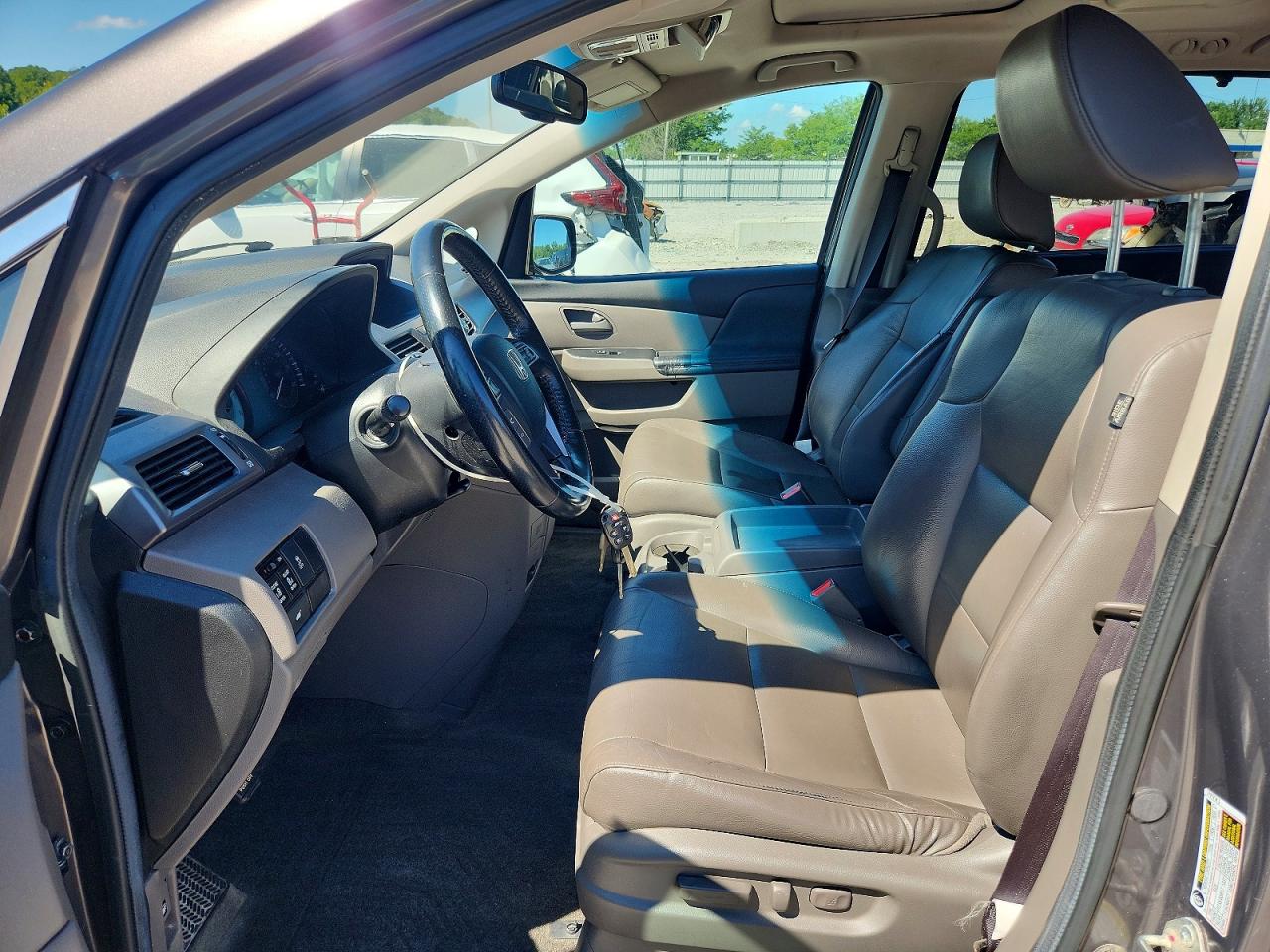2013 Honda Odyssey Exl Gray vin: 5FNRL5H68DB064895