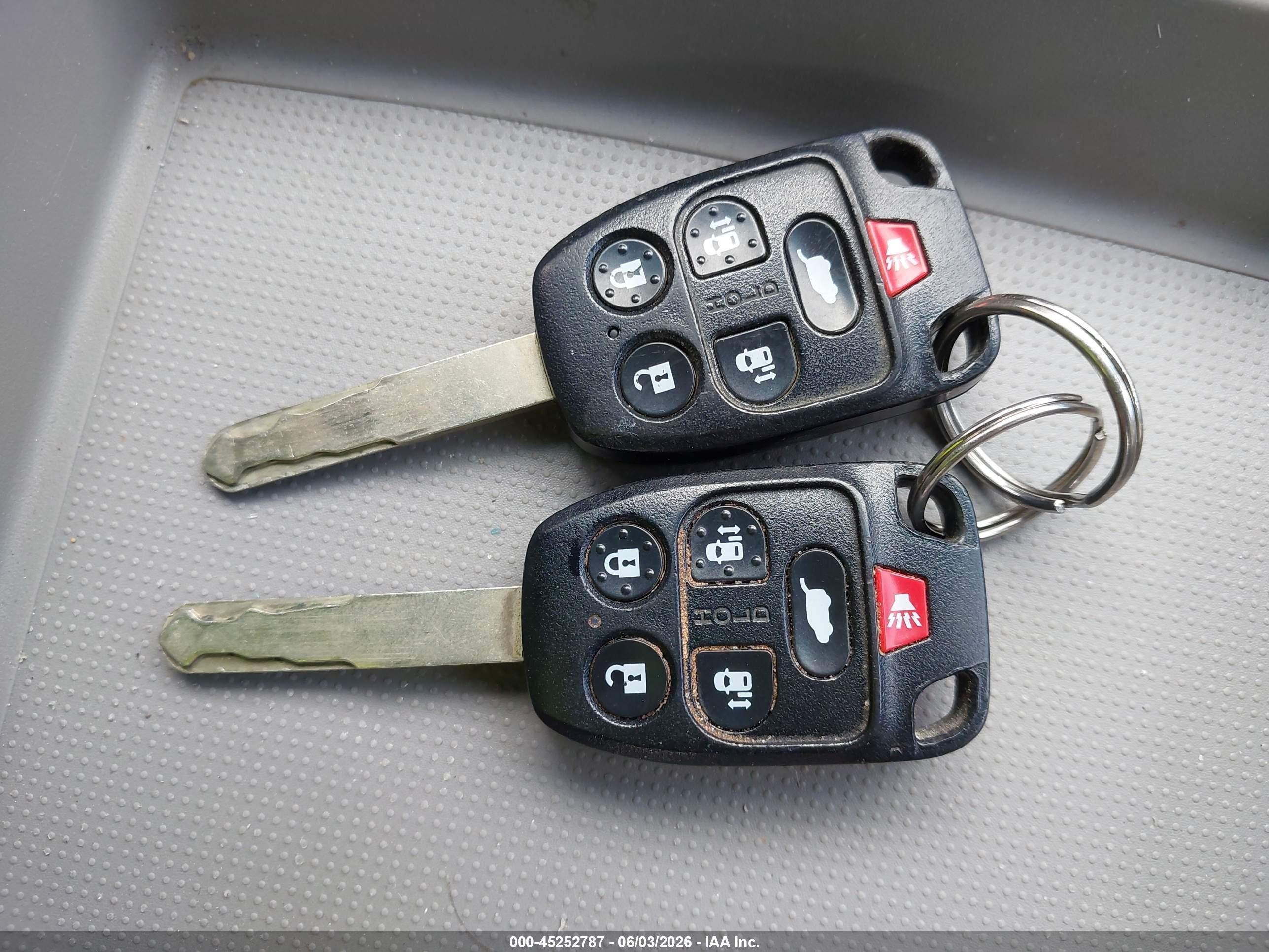 2013 Honda Odyssey Ex-l Gray vin: 5FNRL5H68DB065027
