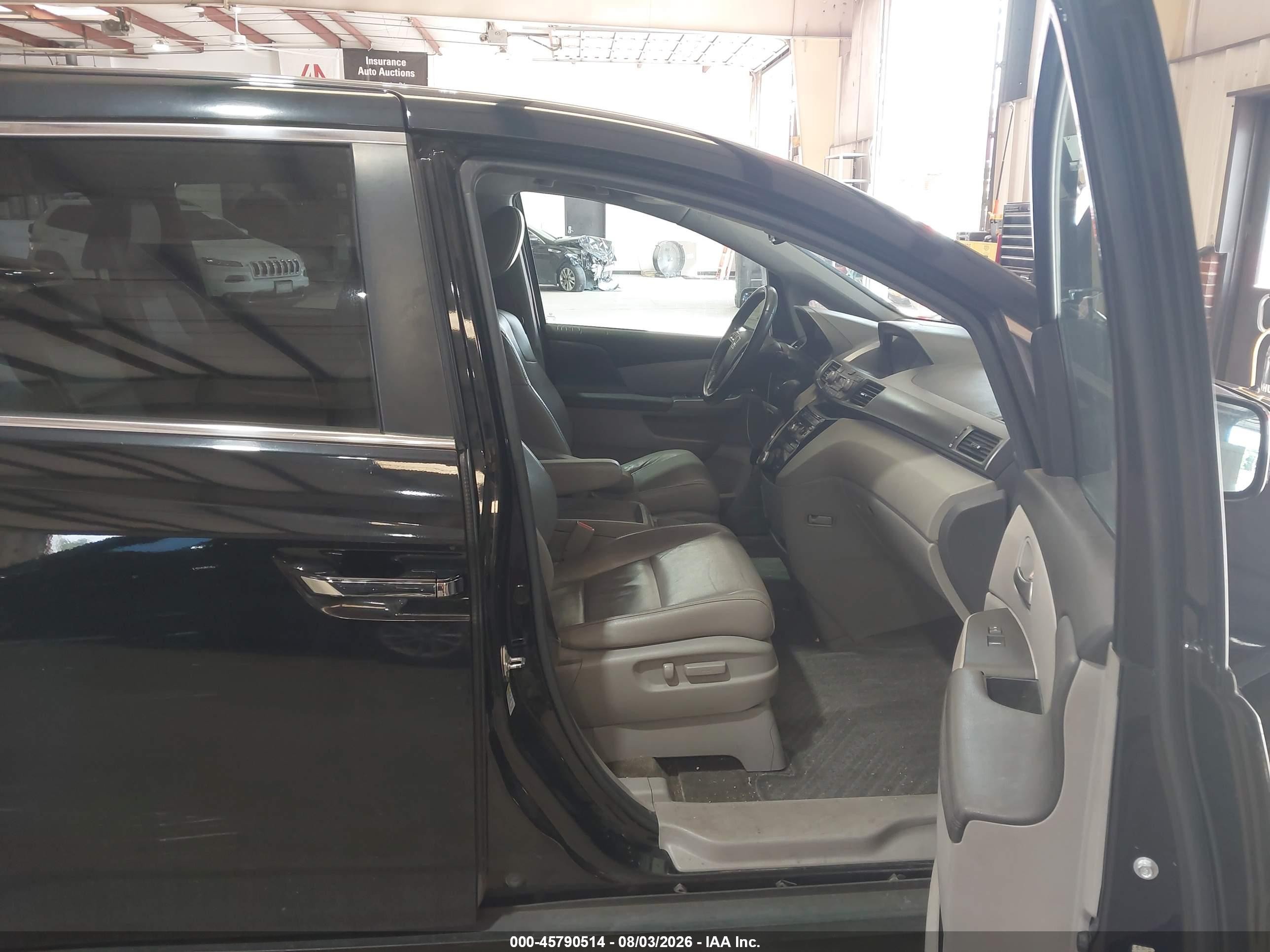 2013 Honda Odyssey Ex-l Черный vin: 5FNRL5H68DB073483