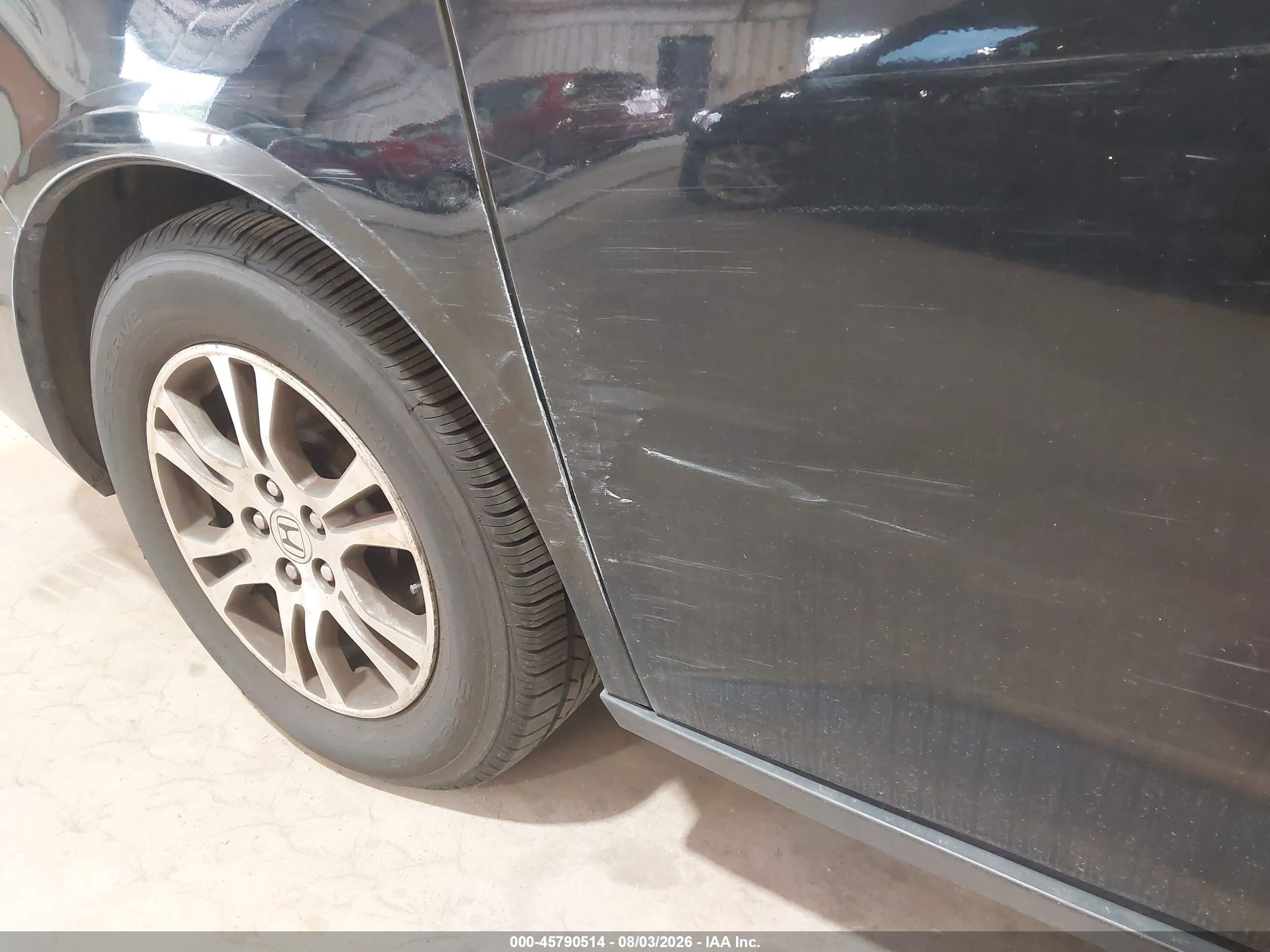 2013 Honda Odyssey Ex-l Черный vin: 5FNRL5H68DB073483
