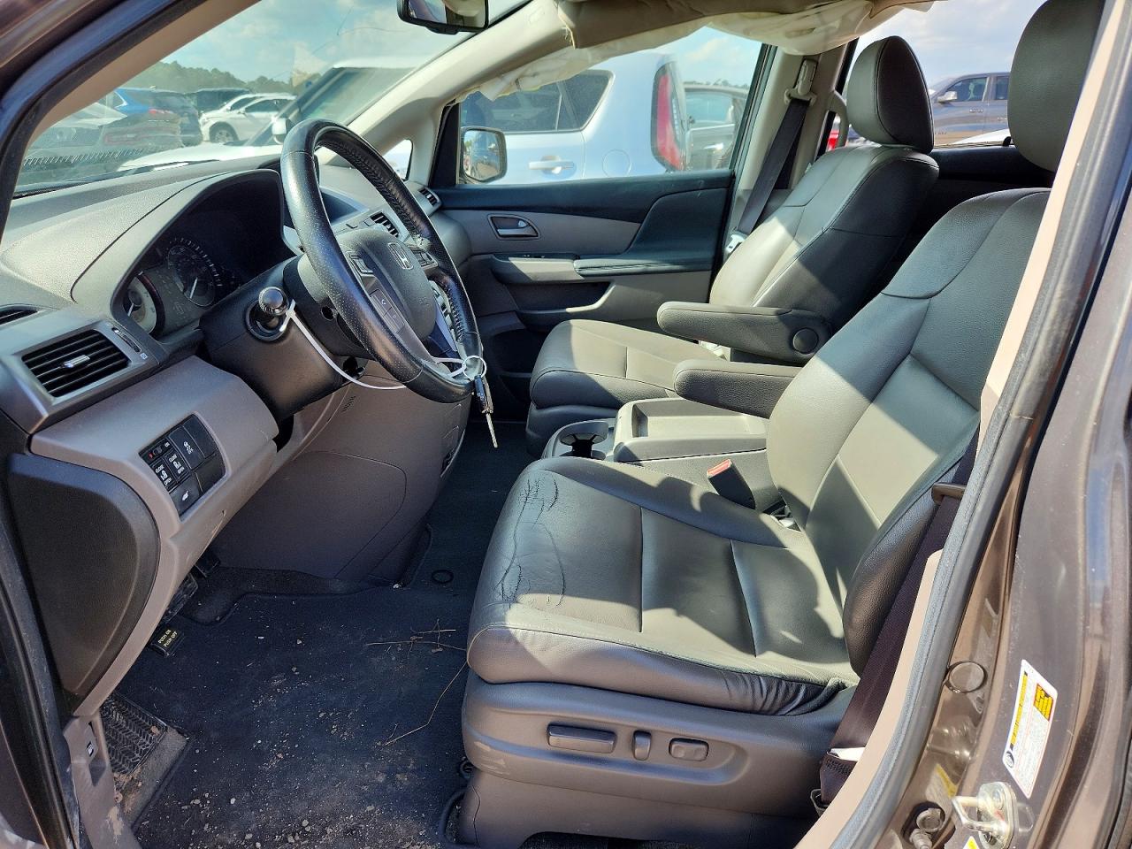 2013 Honda Odyssey Exl Серый vin: 5FNRL5H68DB086413