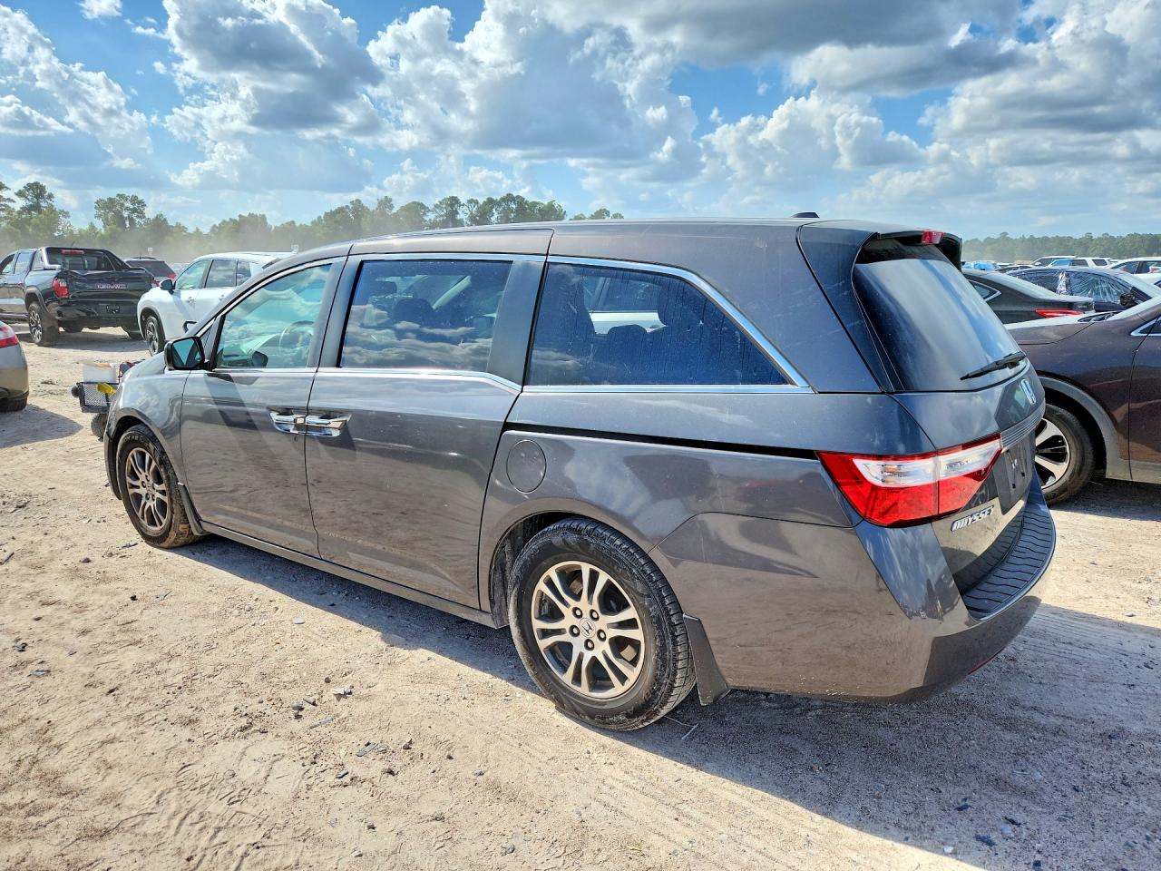 2013 Honda Odyssey Exl Серый vin: 5FNRL5H68DB086413