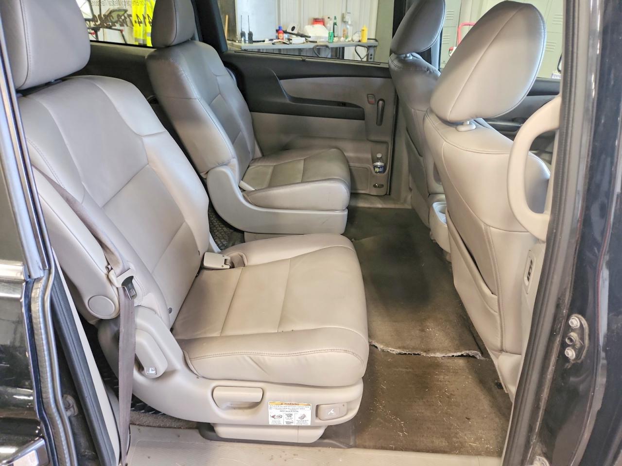 2013 Honda Odyssey Exl Black vin: 5FNRL5H68DB090378