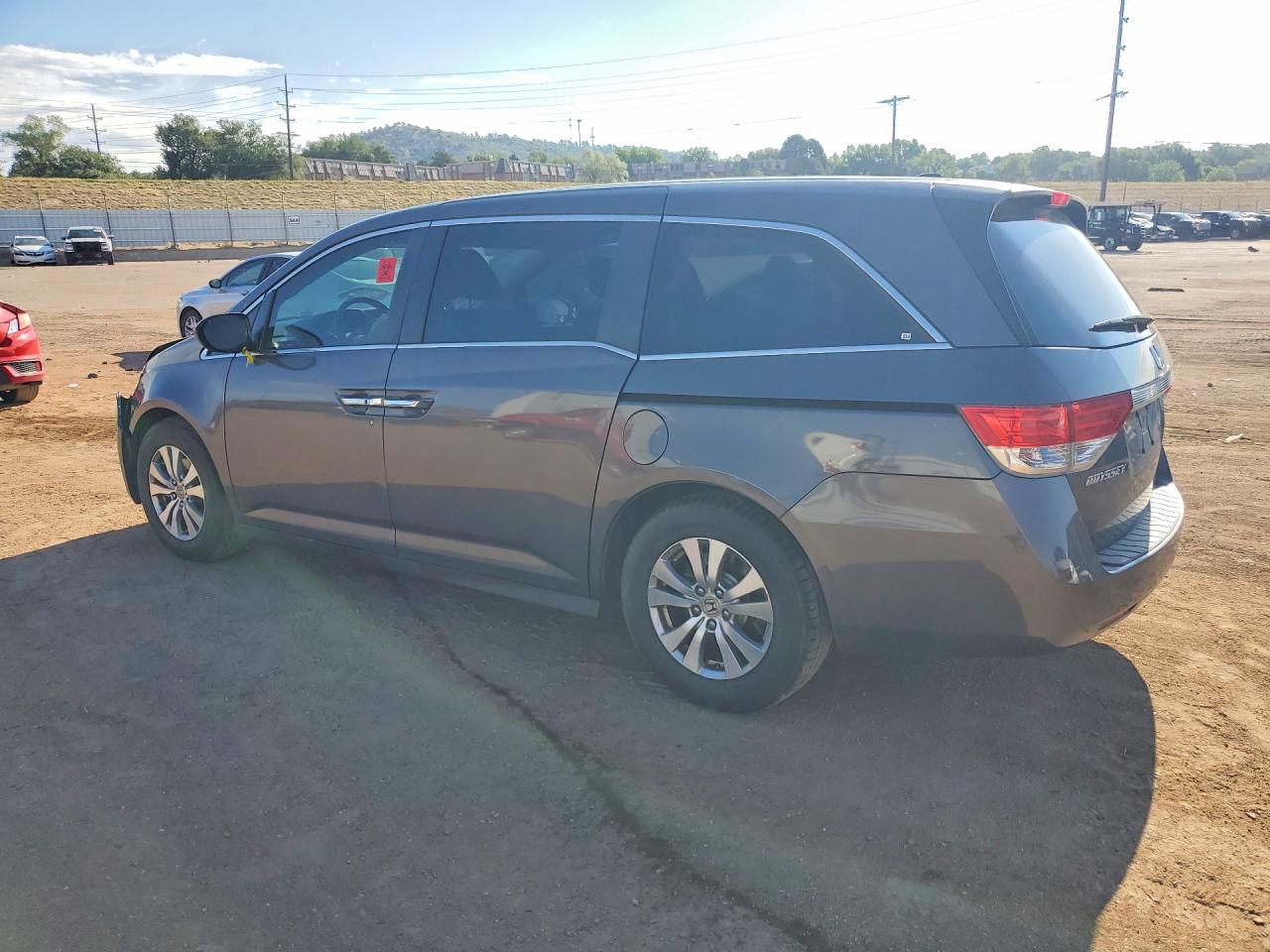 2014 Honda Odyssey Exl Charcoal vin: 5FNRL5H68EB001975