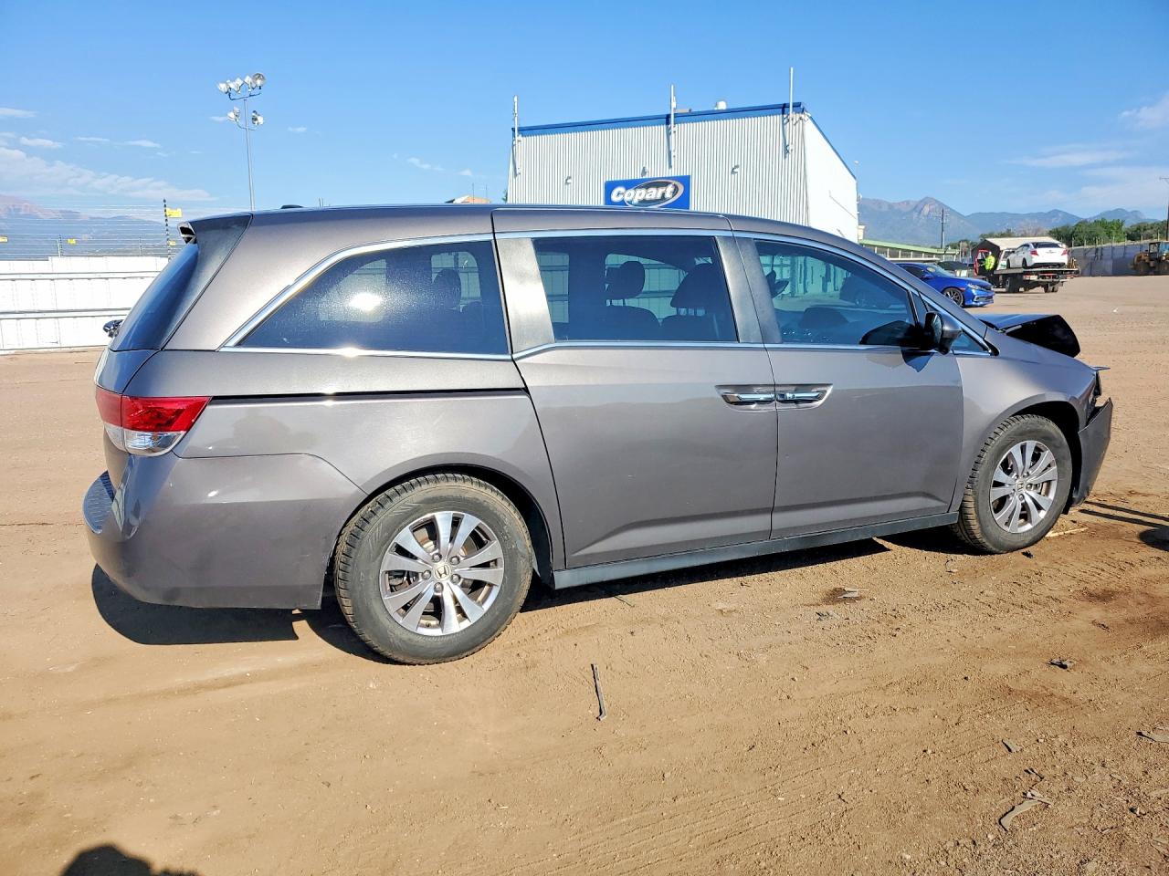 2014 Honda Odyssey Exl Charcoal vin: 5FNRL5H68EB001975