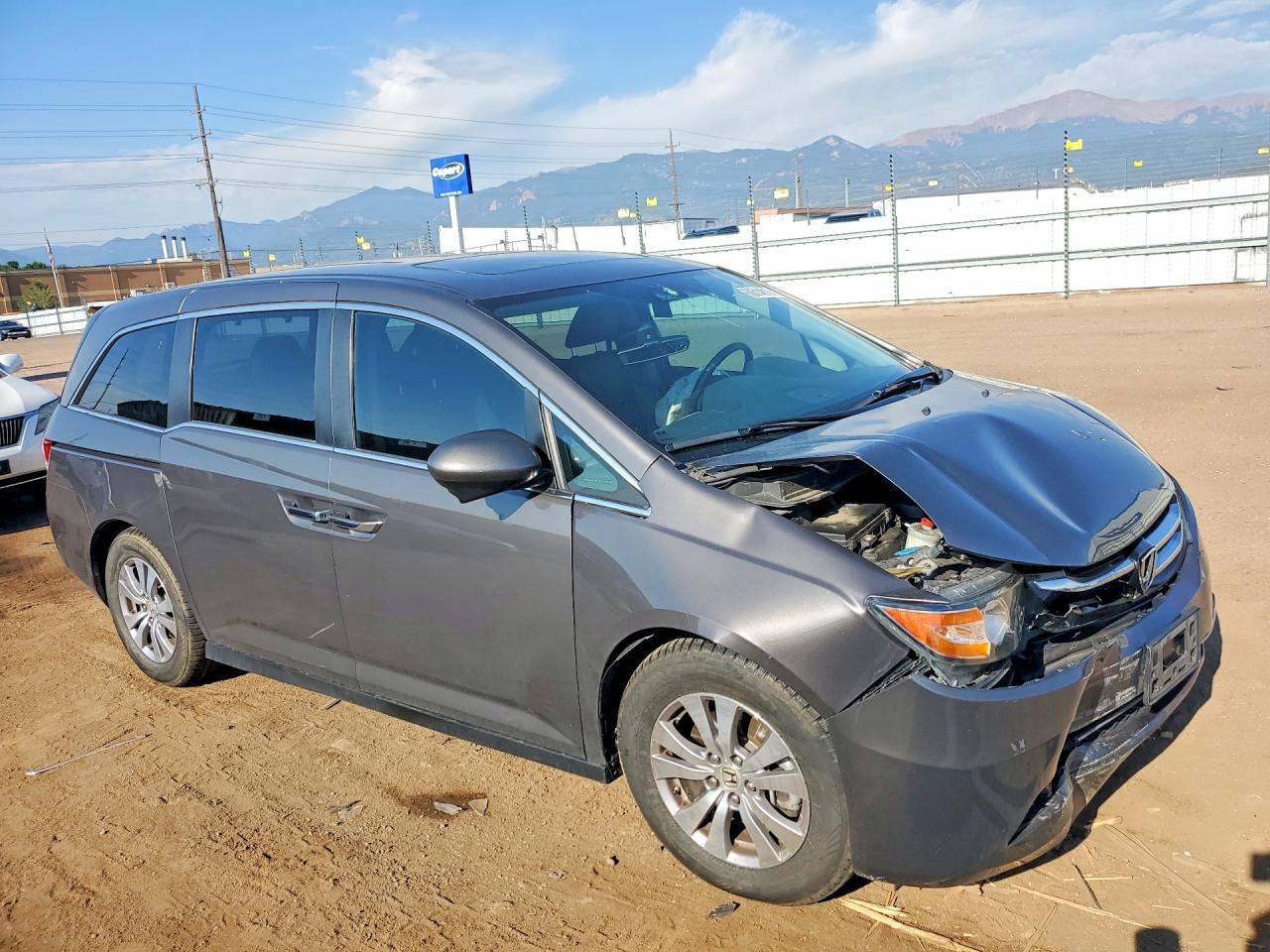 2014 Honda Odyssey Exl Charcoal vin: 5FNRL5H68EB001975