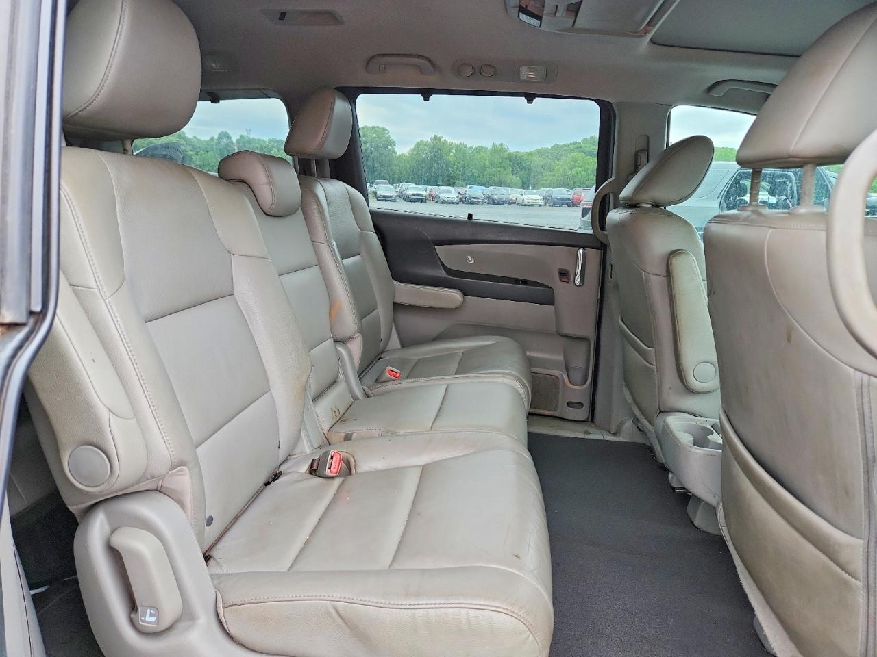 2014 Honda Odyssey Exl Blue vin: 5FNRL5H68EB015312