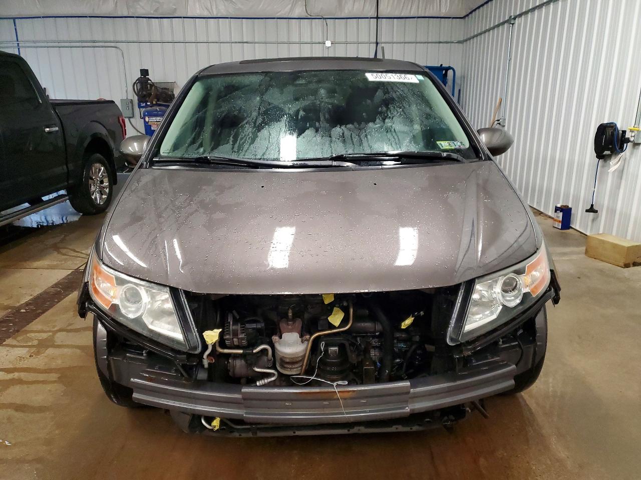 2014 Honda Odyssey Exl Gray vin: 5FNRL5H68EB035298