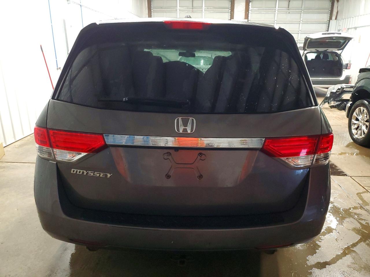2014 Honda Odyssey Exl Gray vin: 5FNRL5H68EB035298