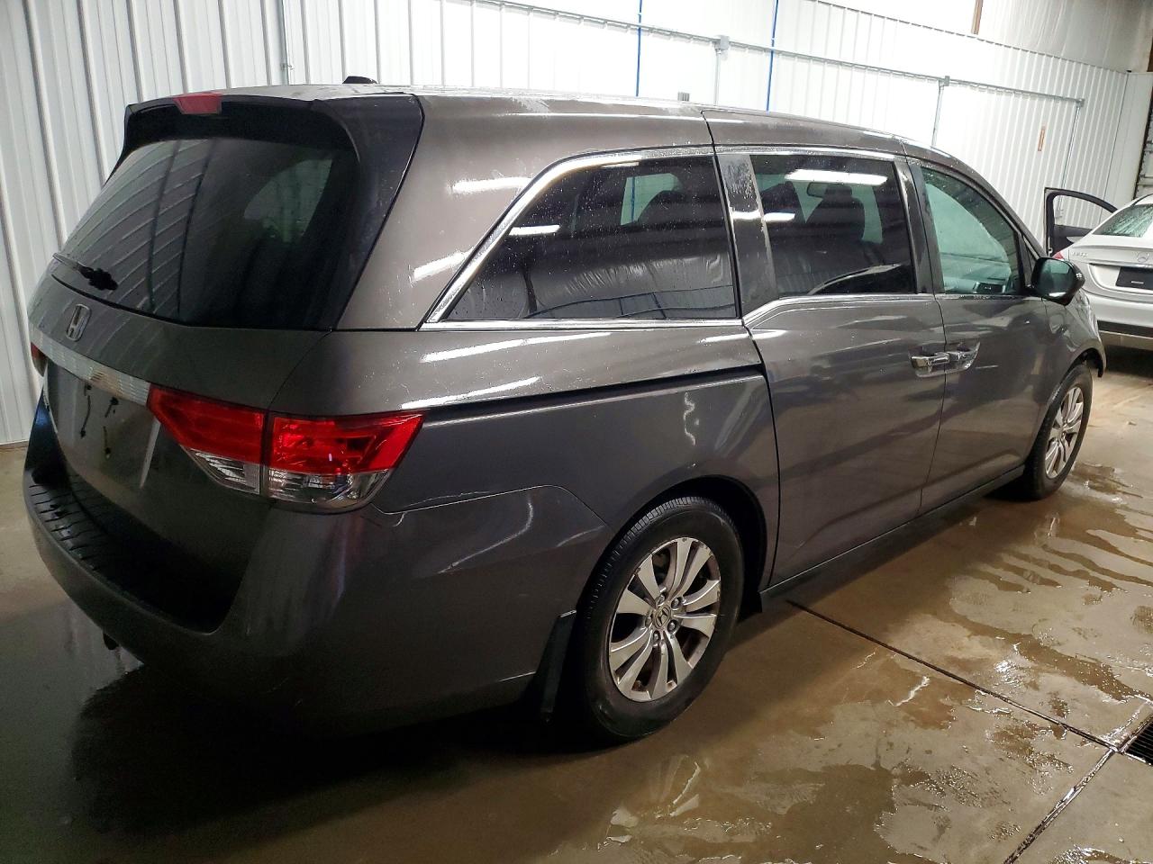 2014 Honda Odyssey Exl Gray vin: 5FNRL5H68EB035298