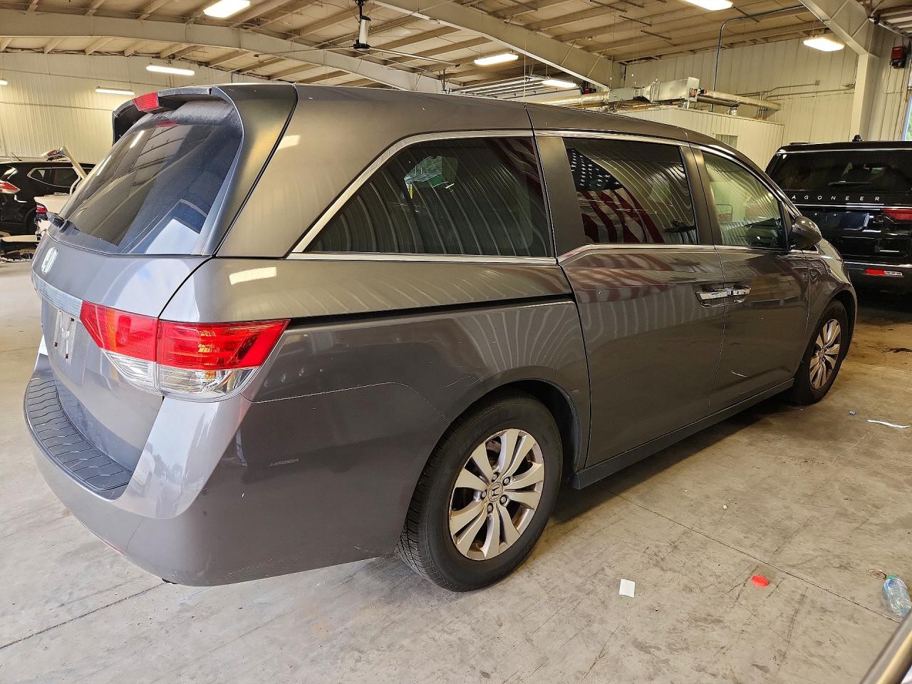 2014 Honda Odyssey Exl Угольный vin: 5FNRL5H68EB045619