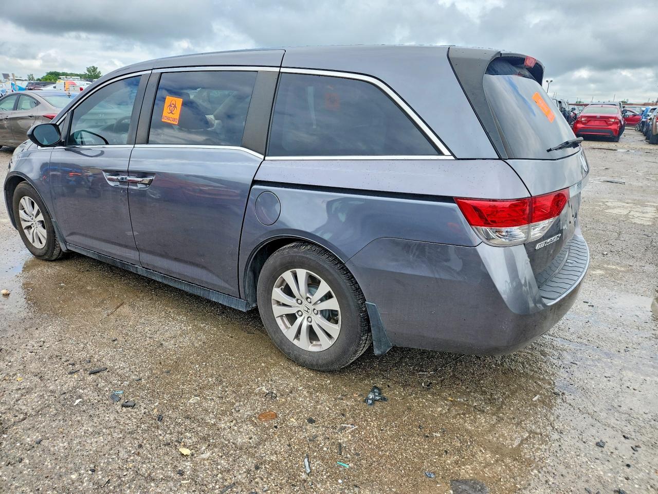 2014 Honda Odyssey Exl Gray vin: 5FNRL5H68EB068544