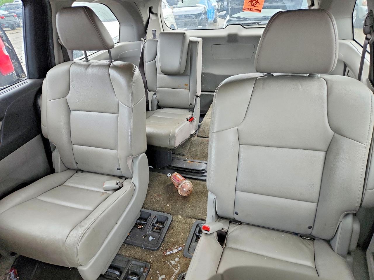 2014 Honda Odyssey Exl Gray vin: 5FNRL5H68EB068544