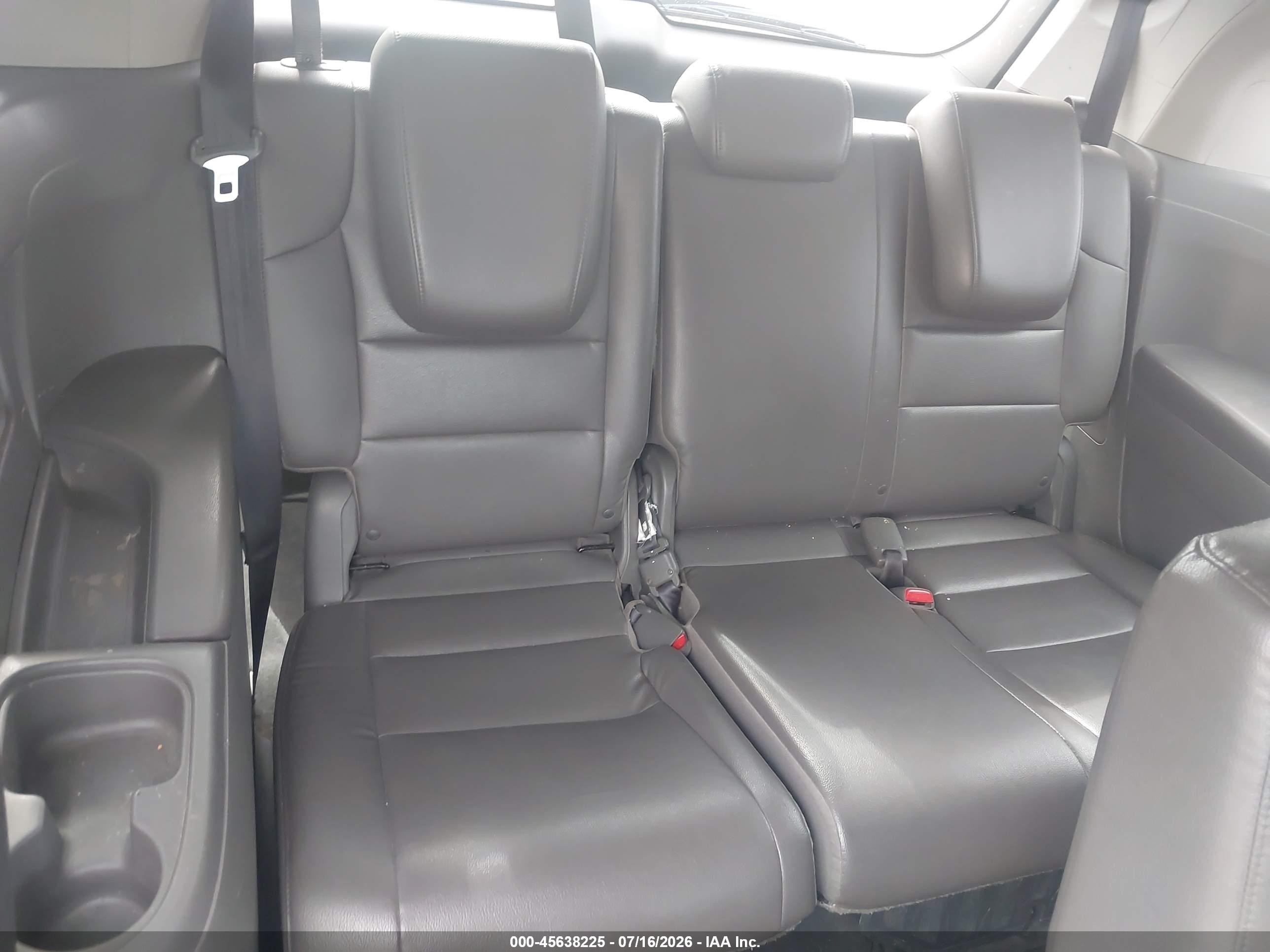 2014 Honda Odyssey Ex-l Black vin: 5FNRL5H68EB076840