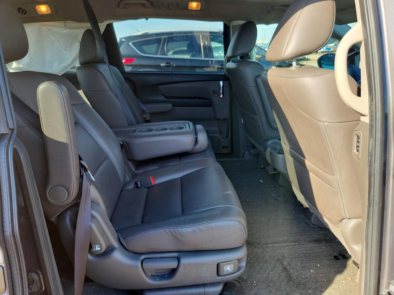 2014 Honda Odyssey Exl Gray vin: 5FNRL5H68EB092567