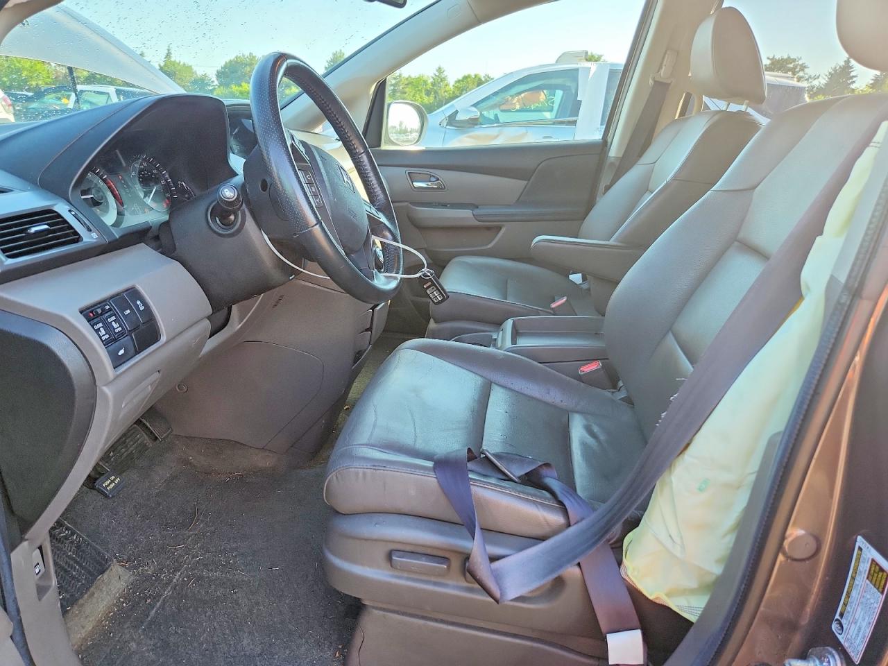 2014 Honda Odyssey Exl Gray vin: 5FNRL5H68EB092567
