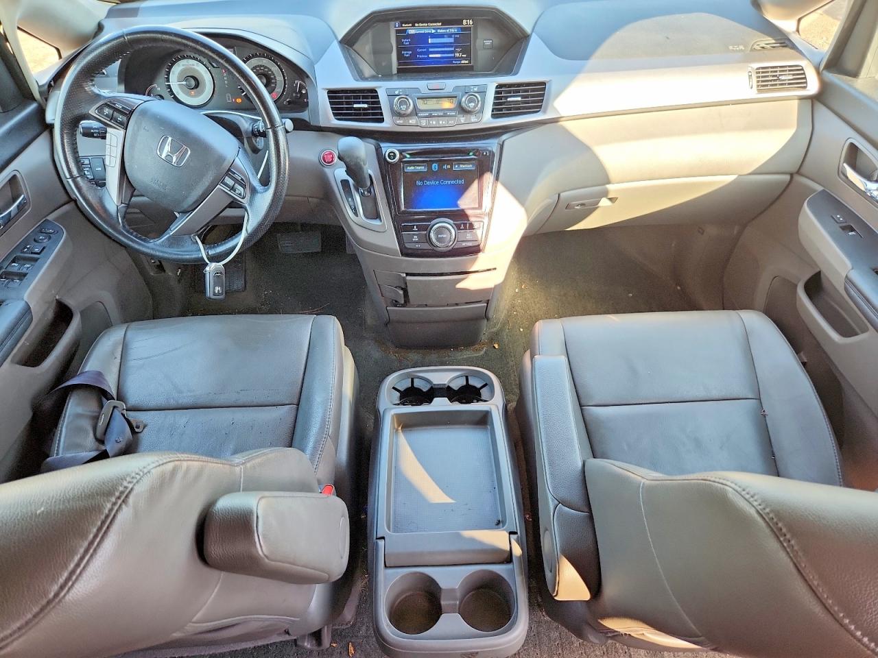 2014 Honda Odyssey Exl Gray vin: 5FNRL5H68EB092567
