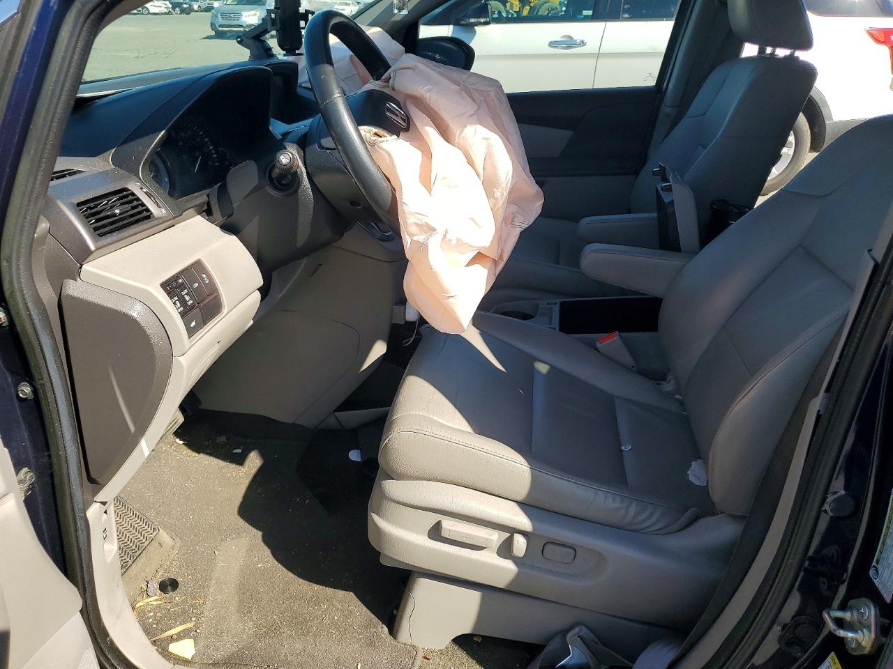 2014 Honda Odyssey Exl Blue vin: 5FNRL5H68EB098255