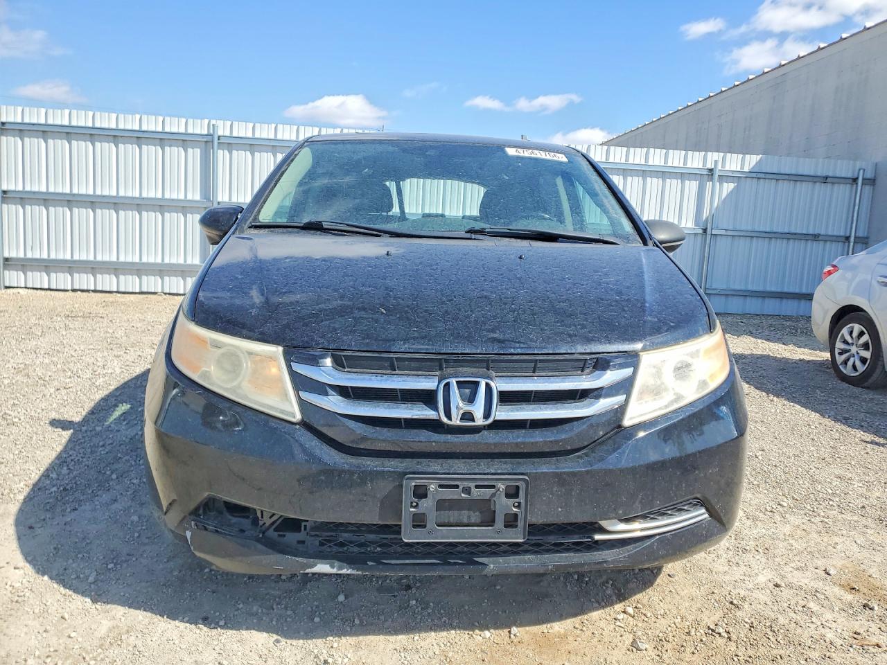 2014 Honda Odyssey Exl Black vin: 5FNRL5H68EB113577