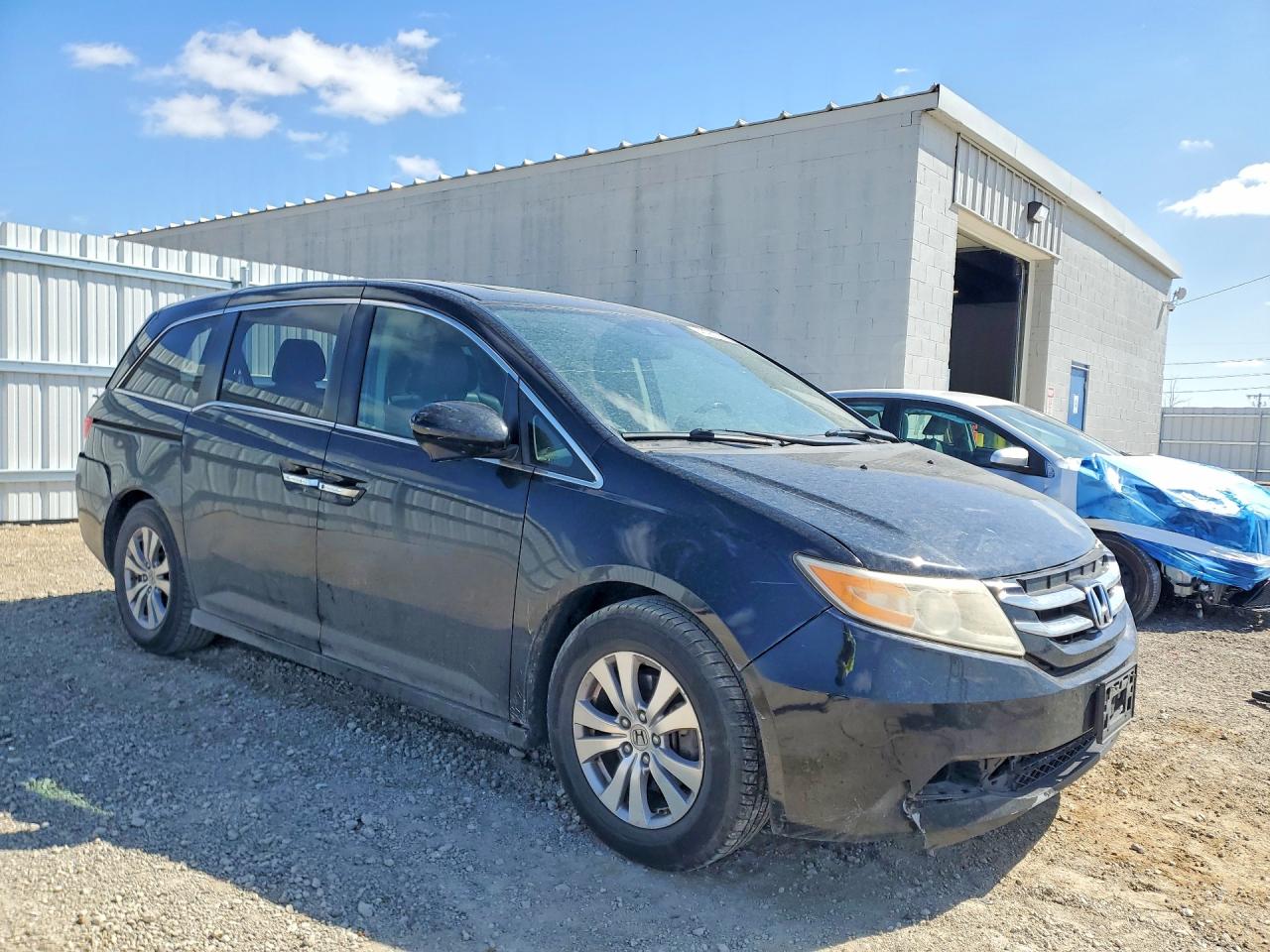 2014 Honda Odyssey Exl Black vin: 5FNRL5H68EB113577