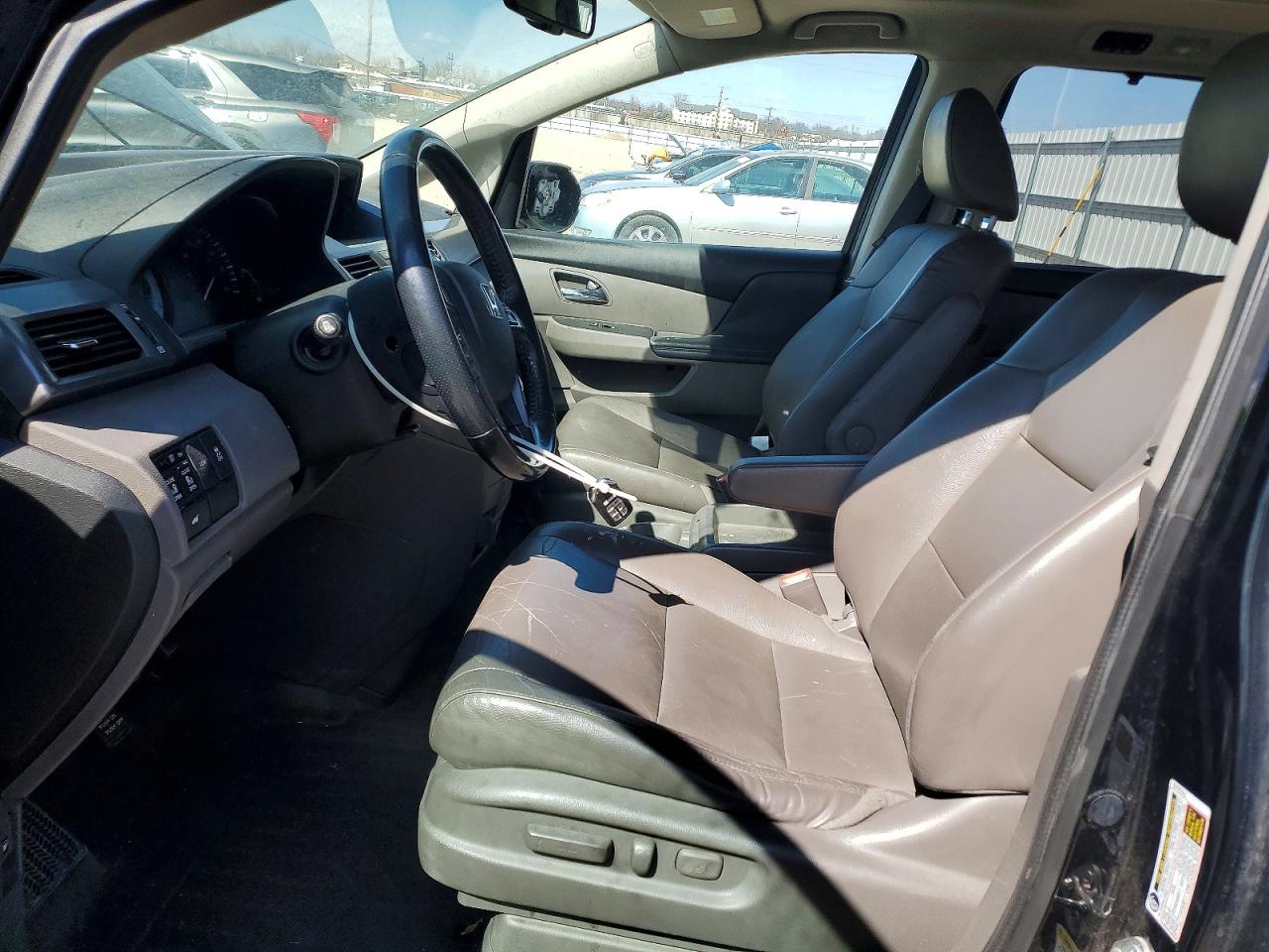 2014 Honda Odyssey Exl Black vin: 5FNRL5H68EB113577