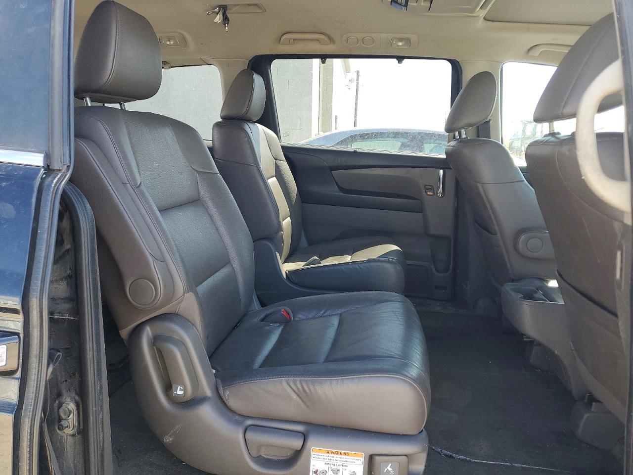 2014 Honda Odyssey Exl Black vin: 5FNRL5H68EB113577