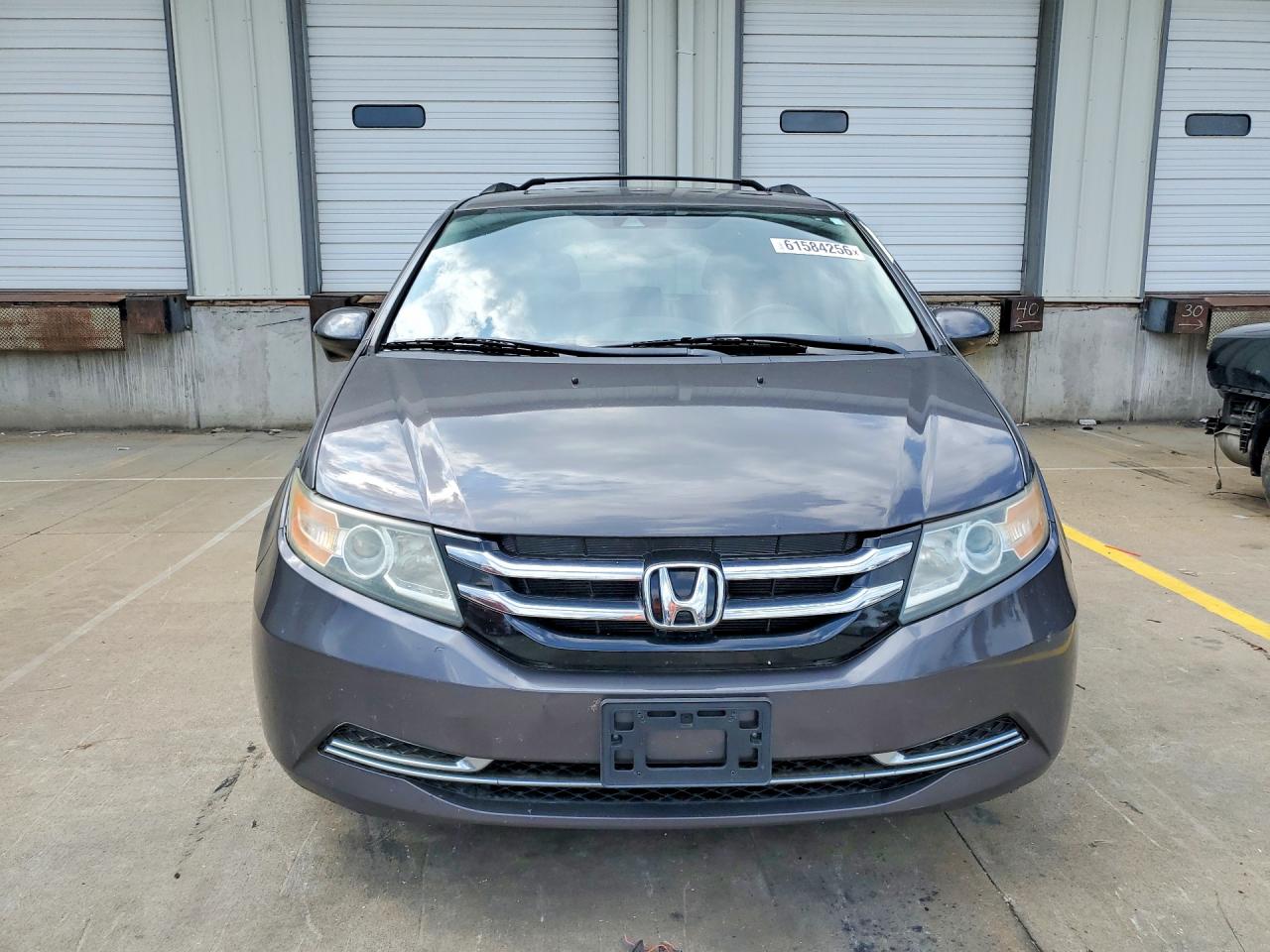 2014 Honda Odyssey Exl Silver vin: 5FNRL5H68EB115846