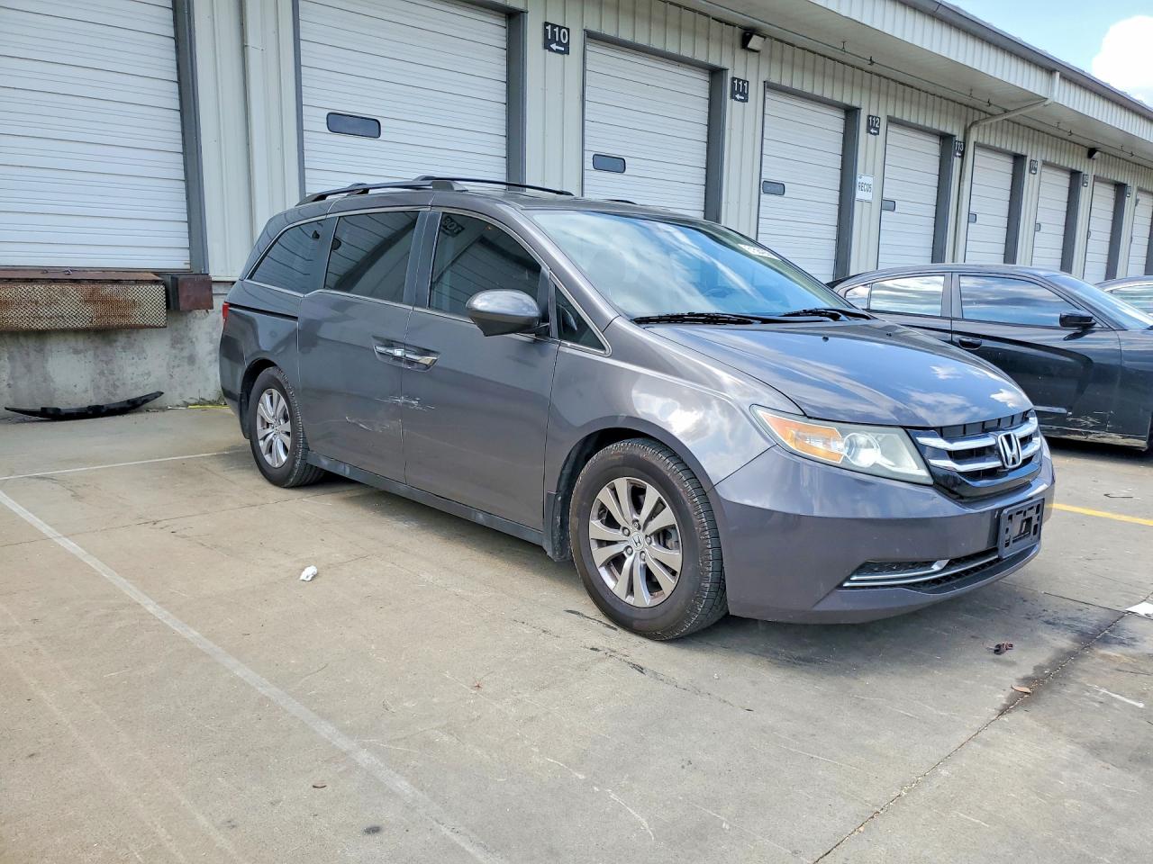 2014 Honda Odyssey Exl Silver vin: 5FNRL5H68EB115846