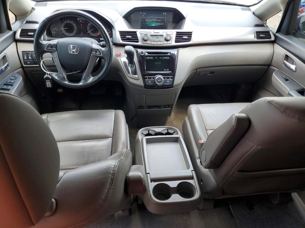 2014 Honda Odyssey Exl Silver vin: 5FNRL5H68EB115846