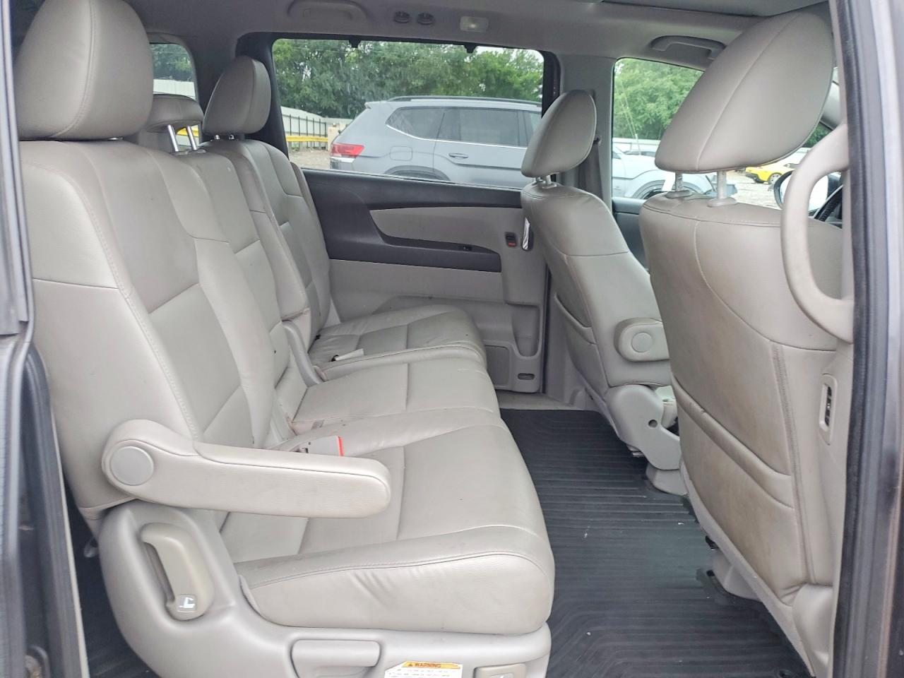 2014 Honda Odyssey Exl Gray vin: 5FNRL5H68EB123462