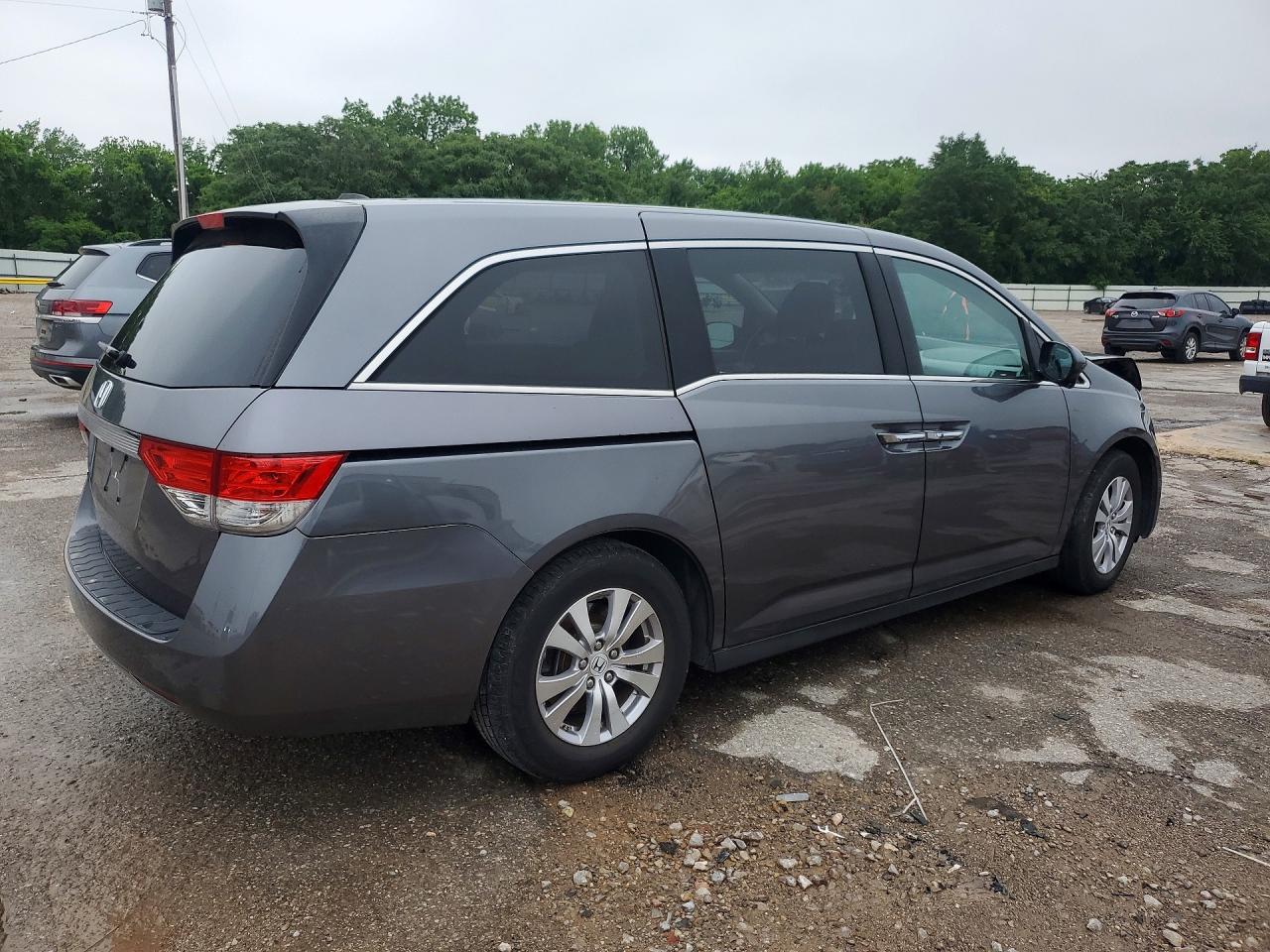 2014 Honda Odyssey Exl Gray vin: 5FNRL5H68EB123462