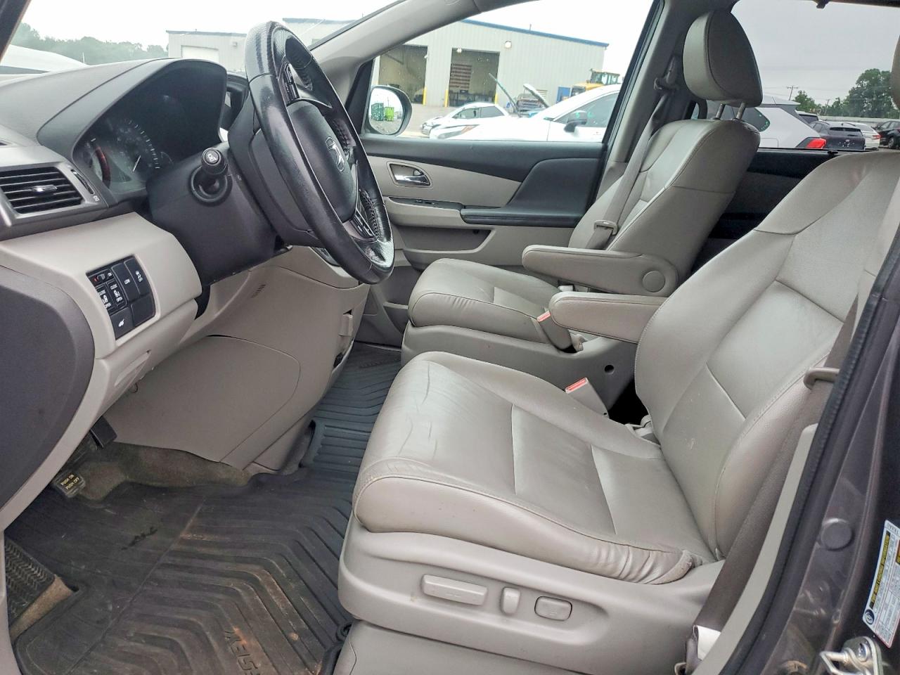 2014 Honda Odyssey Exl Gray vin: 5FNRL5H68EB123462