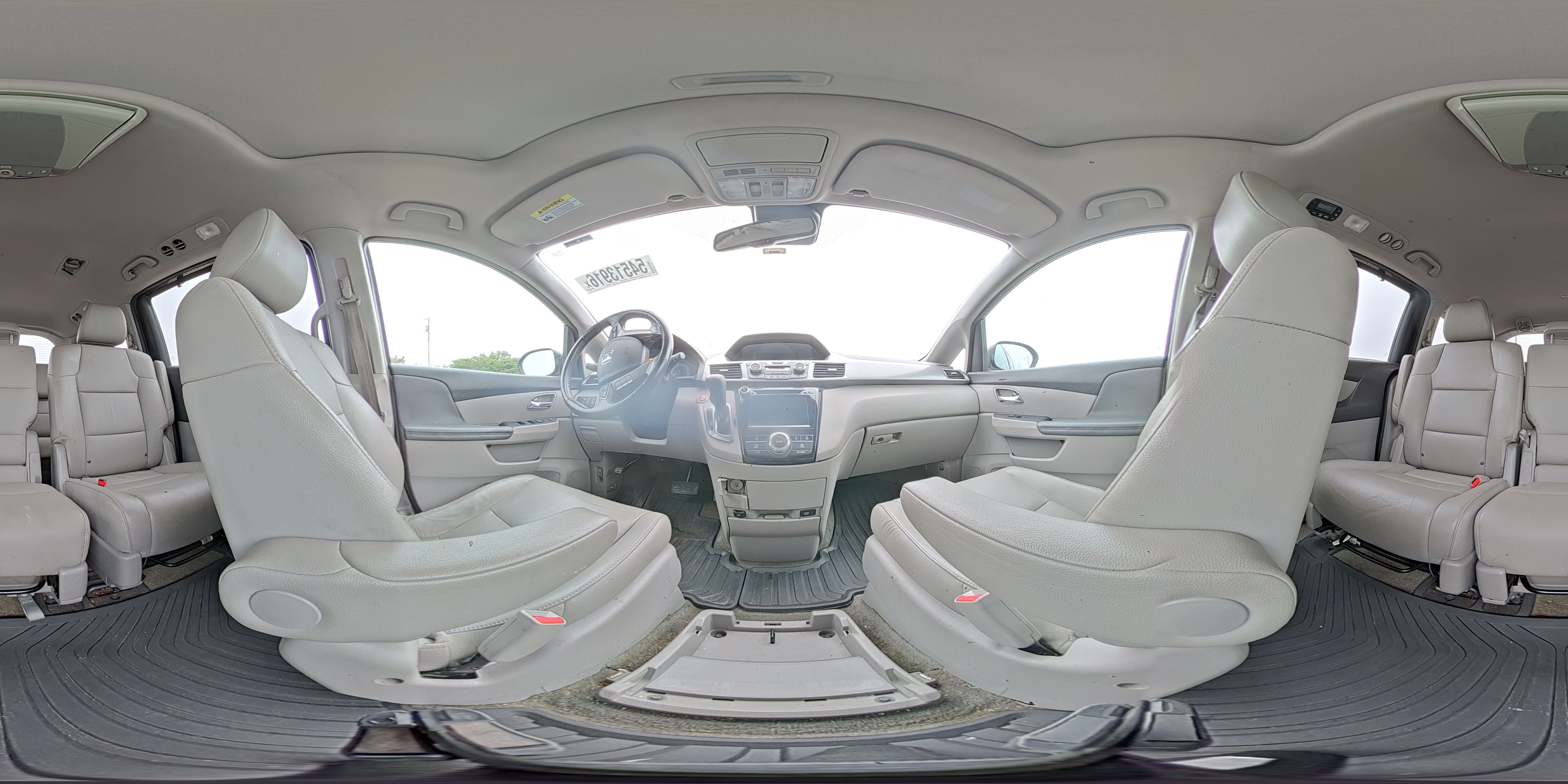 2014 Honda Odyssey Exl Gray vin: 5FNRL5H68EB123462