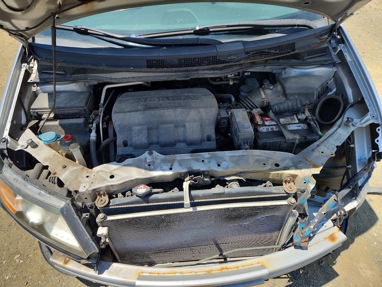 2014 Honda Odyssey Exl Silver vin: 5FNRL5H68EB132596