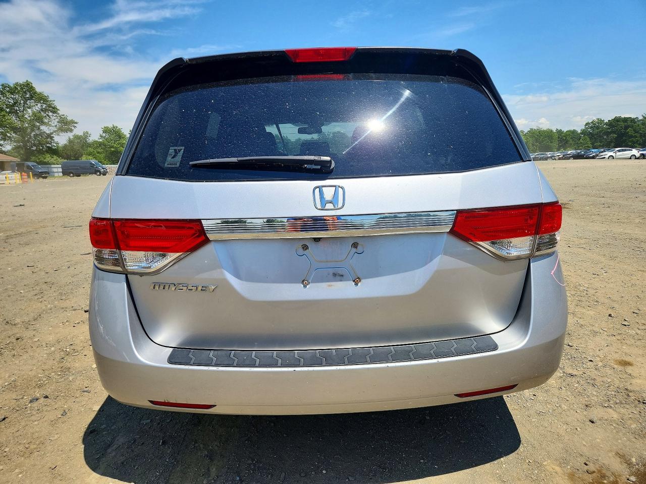 2014 Honda Odyssey Exl Silver vin: 5FNRL5H68EB132596