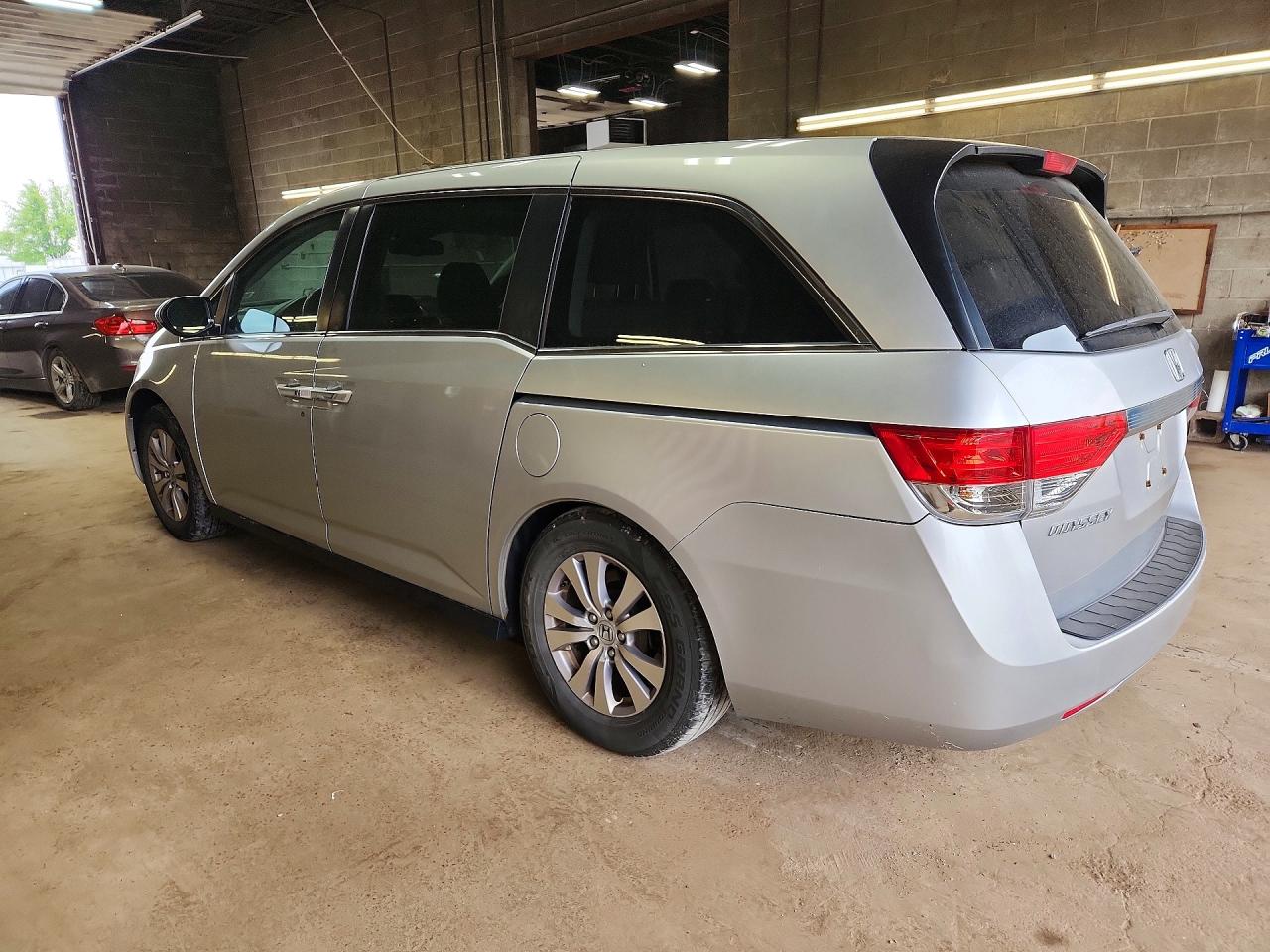 2014 Honda Odyssey Exl Silver vin: 5FNRL5H68EB137474