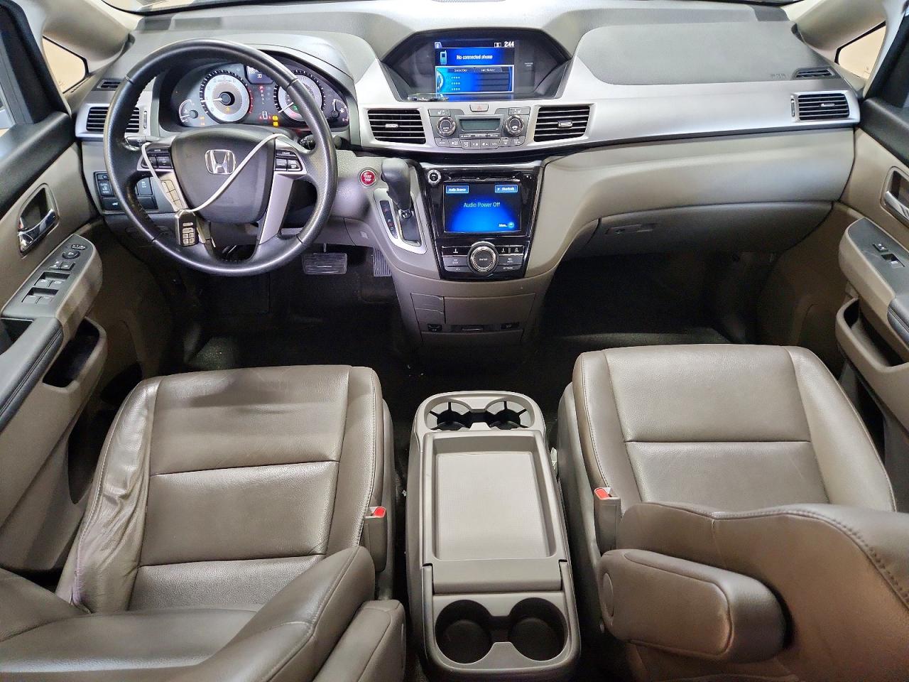 2014 Honda Odyssey Exl Silver vin: 5FNRL5H68EB137474