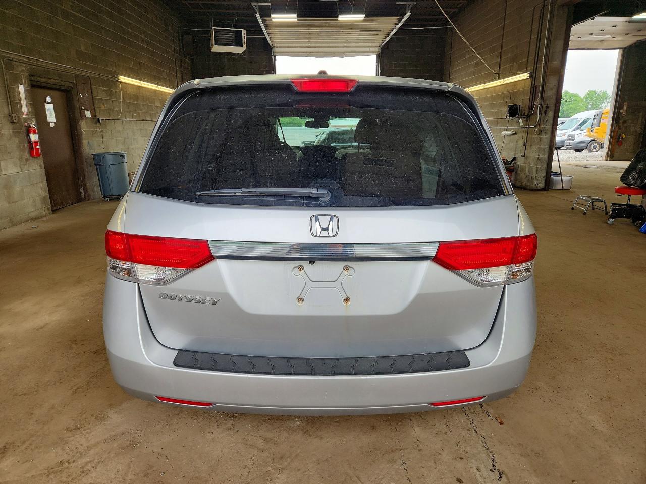 2014 Honda Odyssey Exl Silver vin: 5FNRL5H68EB137474