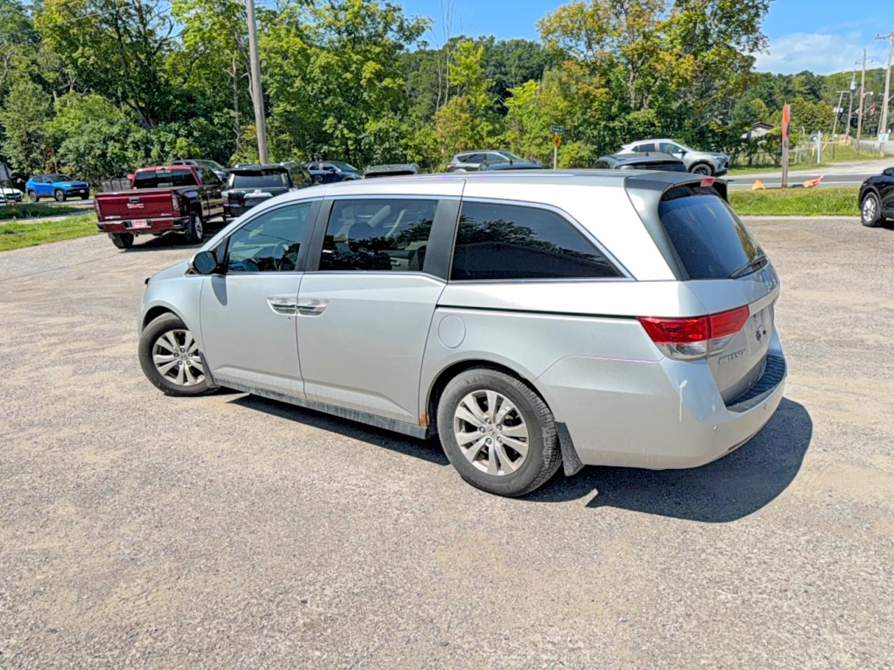 2014 Honda Odyssey Exl Silver vin: 5FNRL5H68EB504440