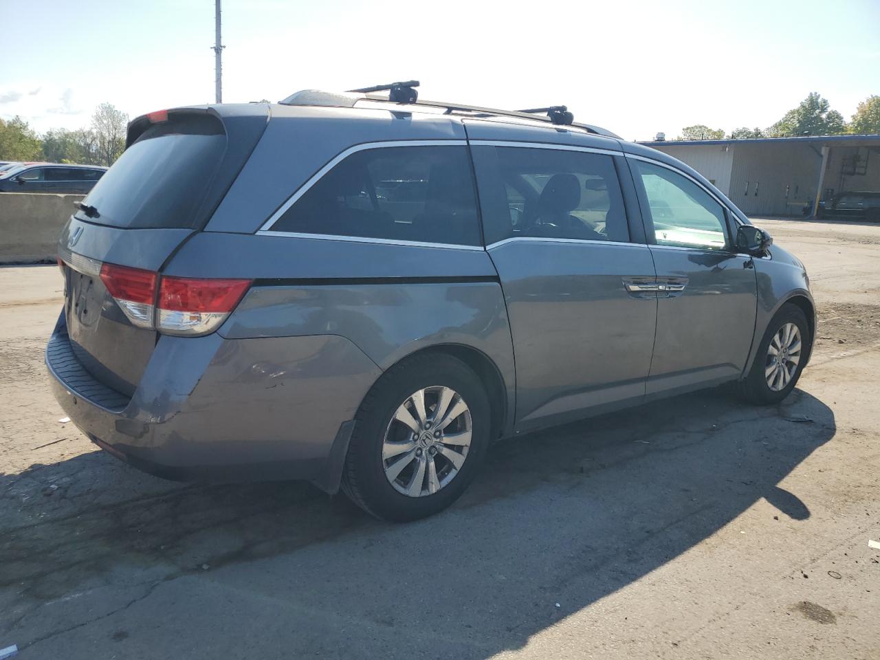 2014 Honda Odyssey Exl Gray vin: 5FNRL5H68EB505183