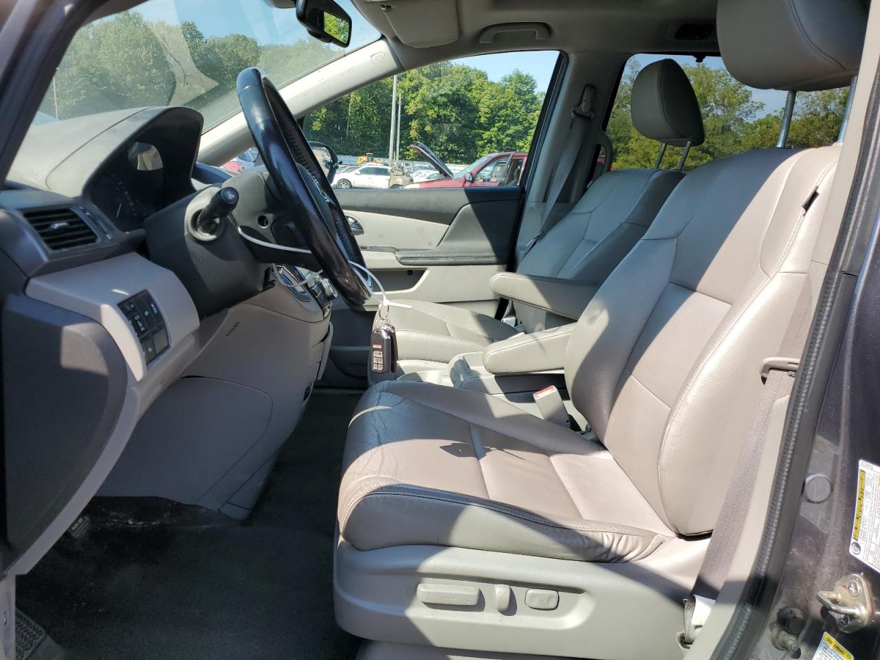 2014 Honda Odyssey Exl Gray vin: 5FNRL5H68EB505183