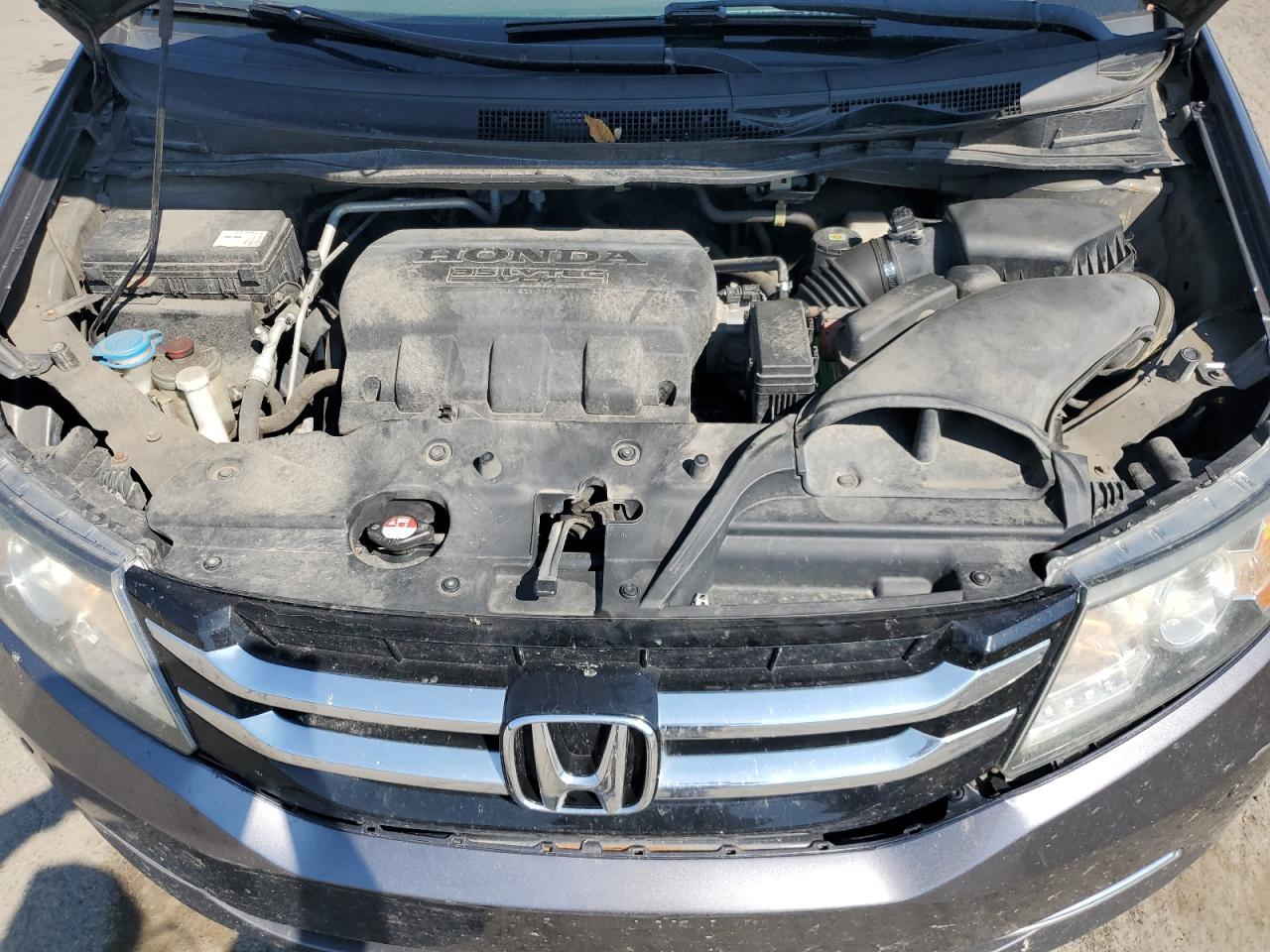 2014 Honda Odyssey Exl Gray vin: 5FNRL5H68EB505183