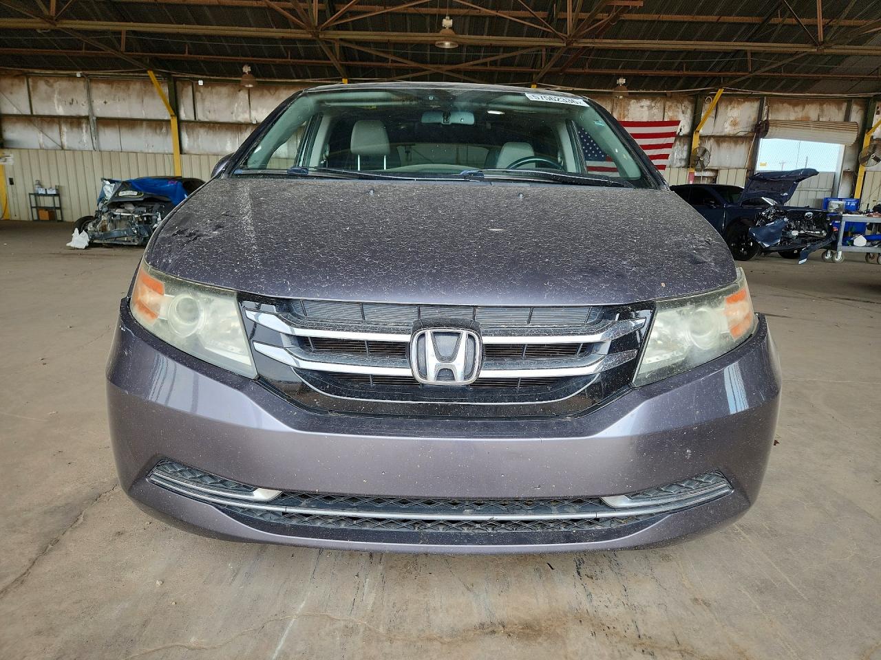 2015 Honda Odyssey Exl Серый vin: 5FNRL5H68FB003081