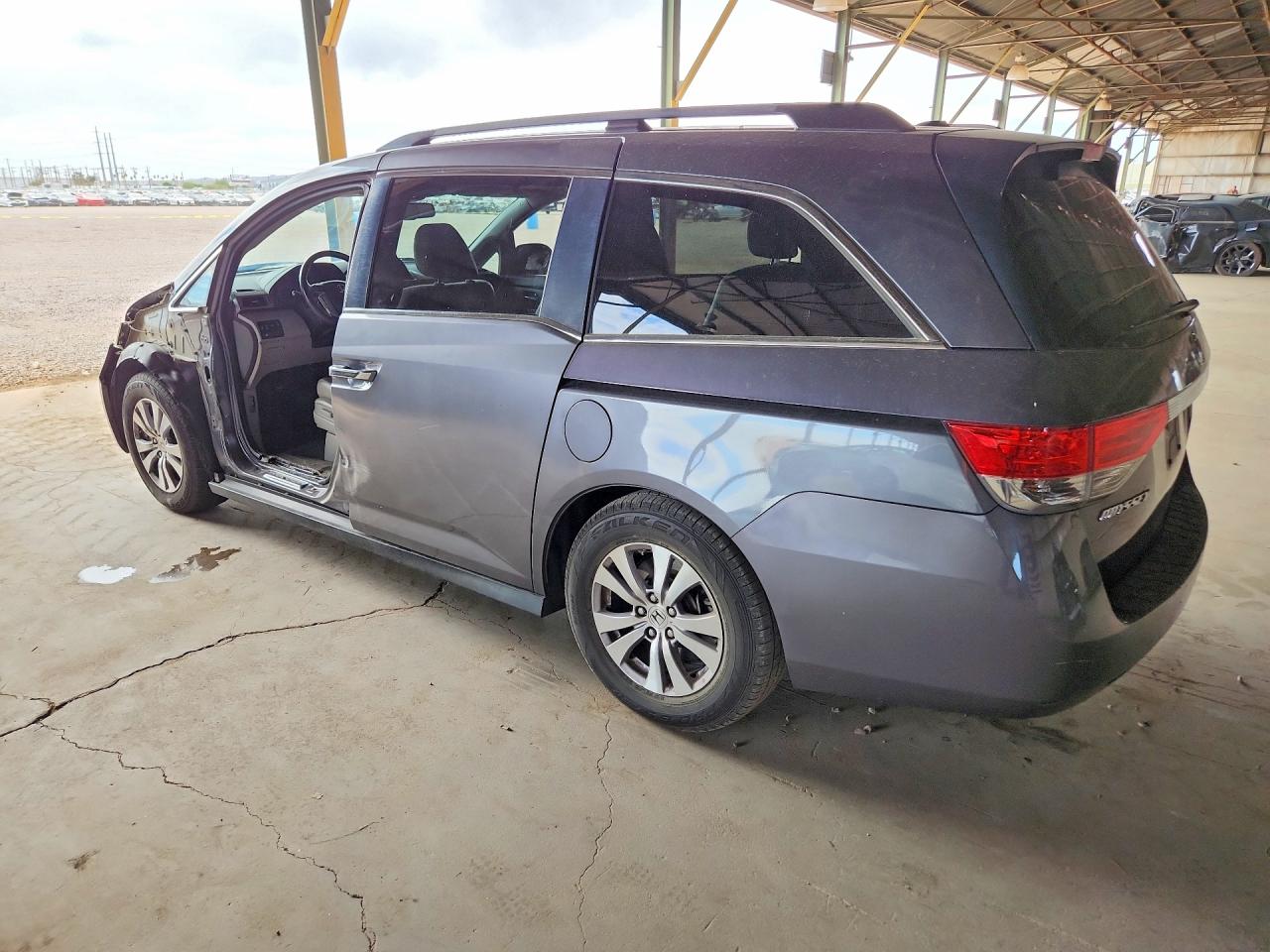 2015 Honda Odyssey Exl Серый vin: 5FNRL5H68FB003081