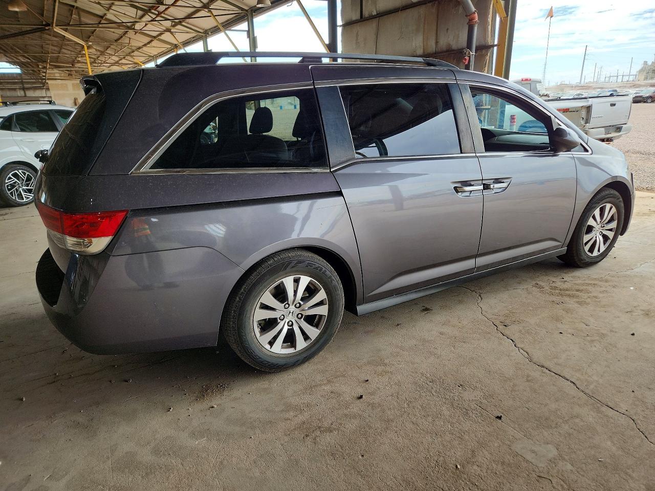 2015 Honda Odyssey Exl Серый vin: 5FNRL5H68FB003081