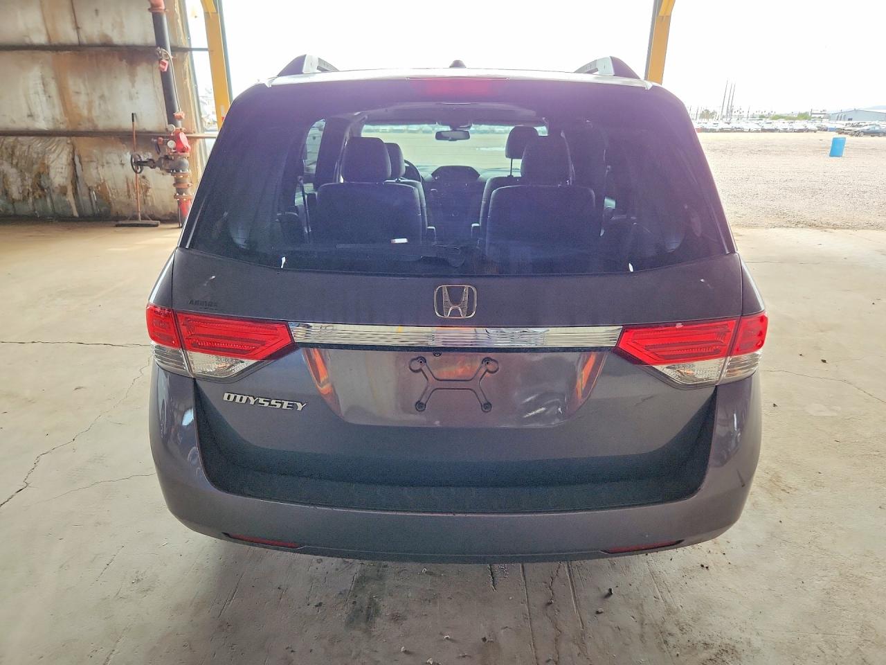 2015 Honda Odyssey Exl Серый vin: 5FNRL5H68FB003081